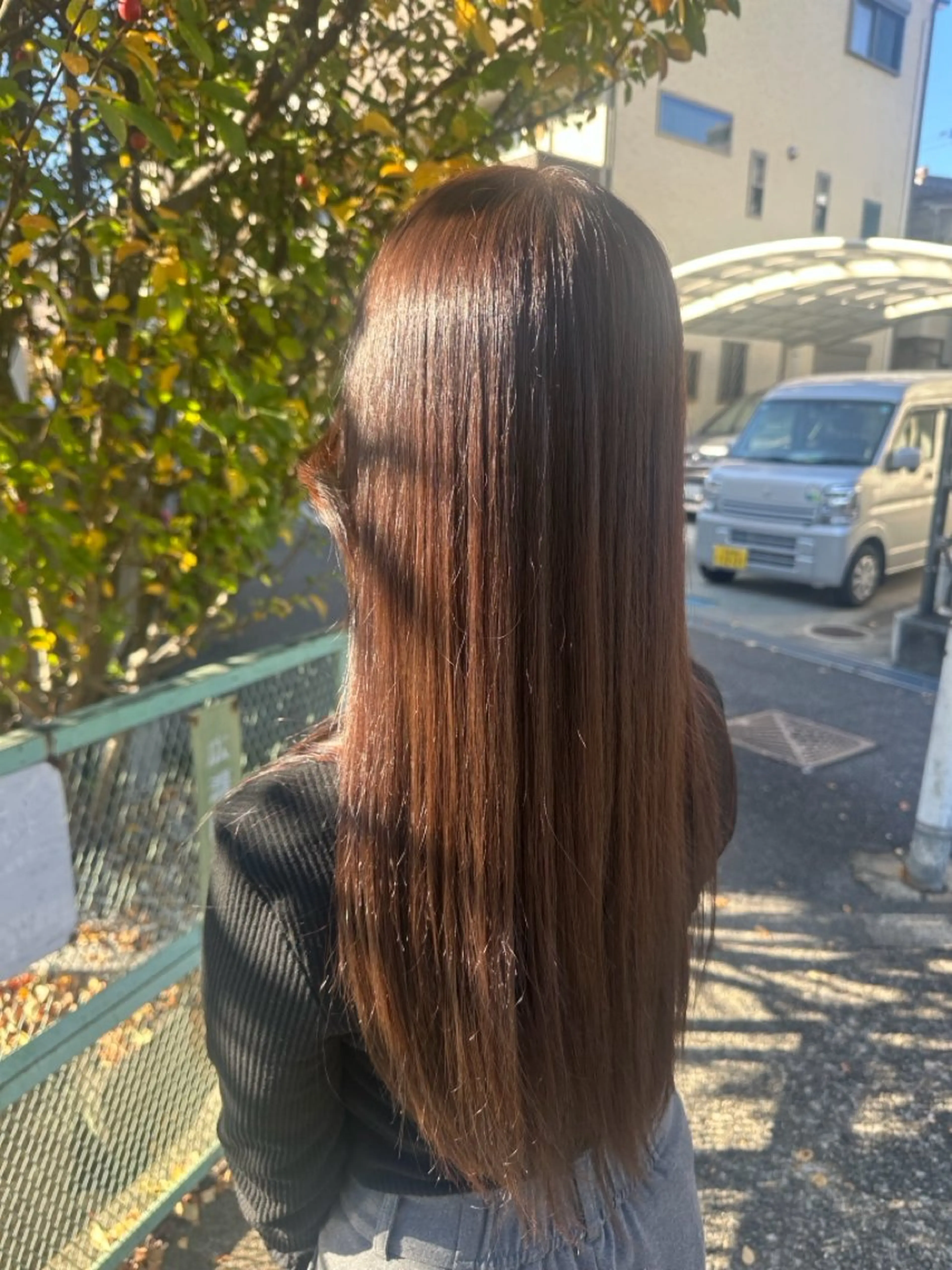 ロング カラー ヘアカラー 村上 姫嘉のヘアスタイル