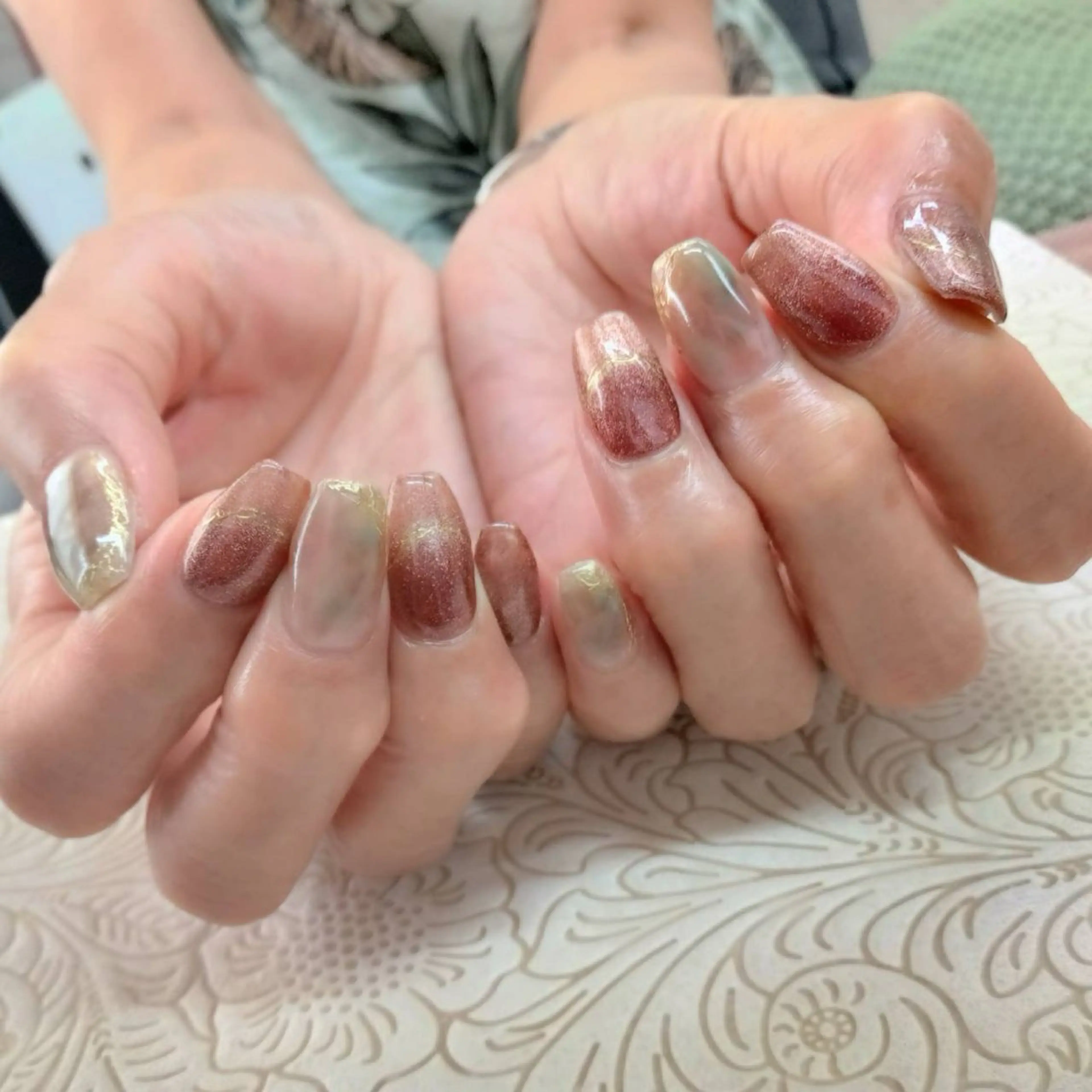 ネイル フラワーネイル precious nail room所属・precious nail roomのネイルデザイン