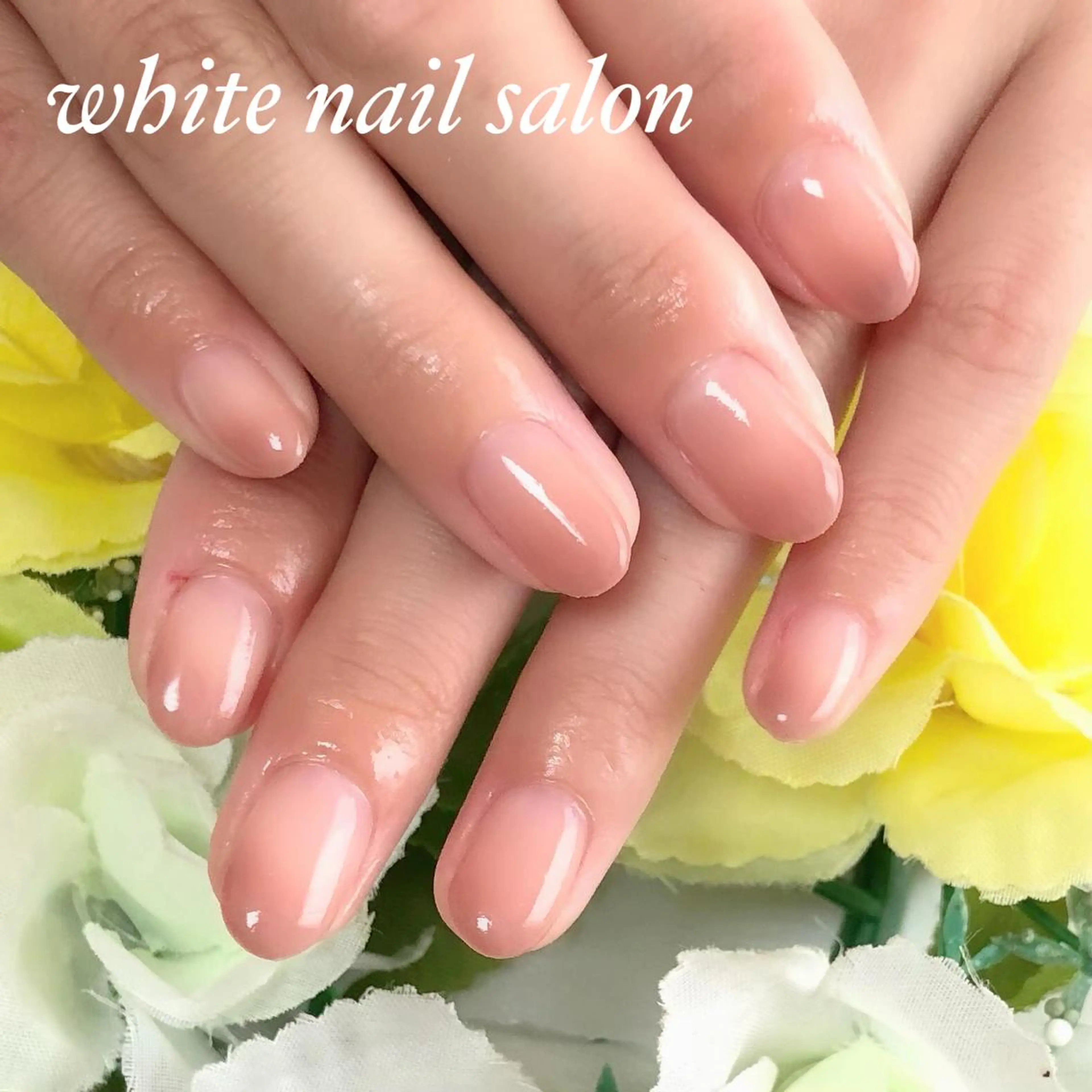 ネイル ジェルネイル ハードジェル 持ち込み ソフトジェル ハンドネイル white nail salonのネイルデザイン