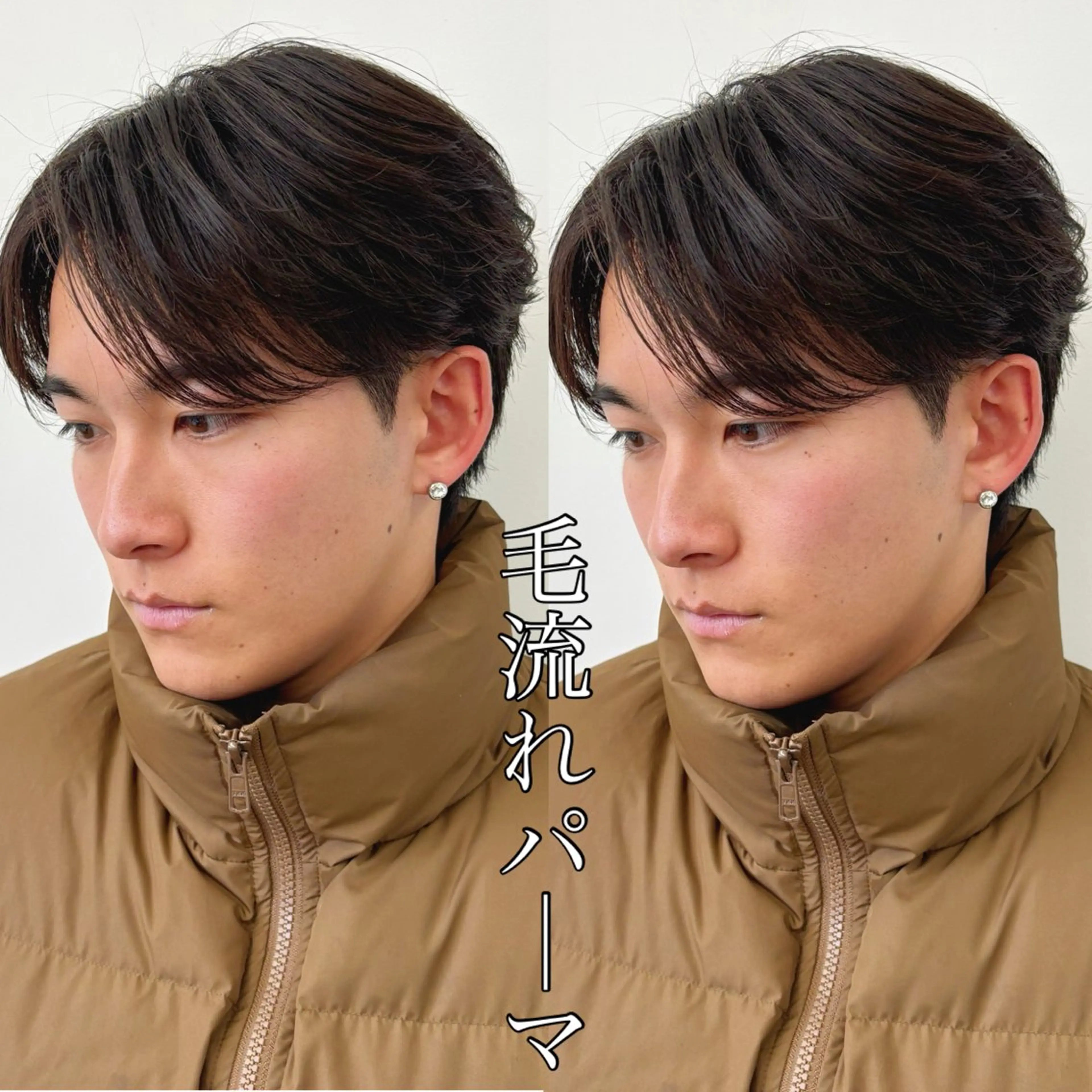 パーマ メンズ メンズブリーチ メンズパーマ 縮毛矯正 パーマ Lond LOGAN所属・古田和也/メンズ特化 /ニュアンスパーマのヘアスタイル