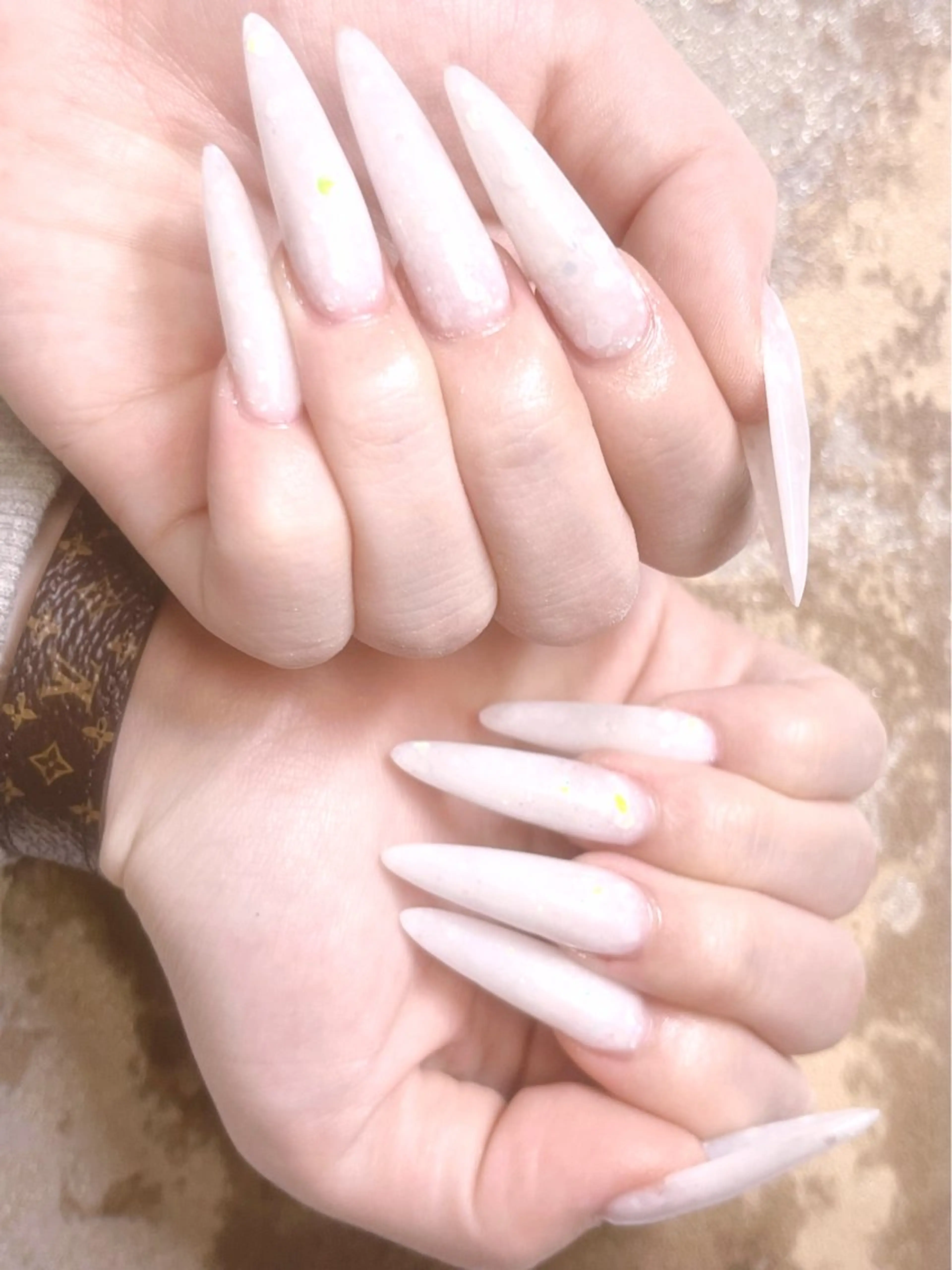 ネイル 長さ出し スカルプネイル plaisir所属・plaisir プレジールネイルのネイルデザイン