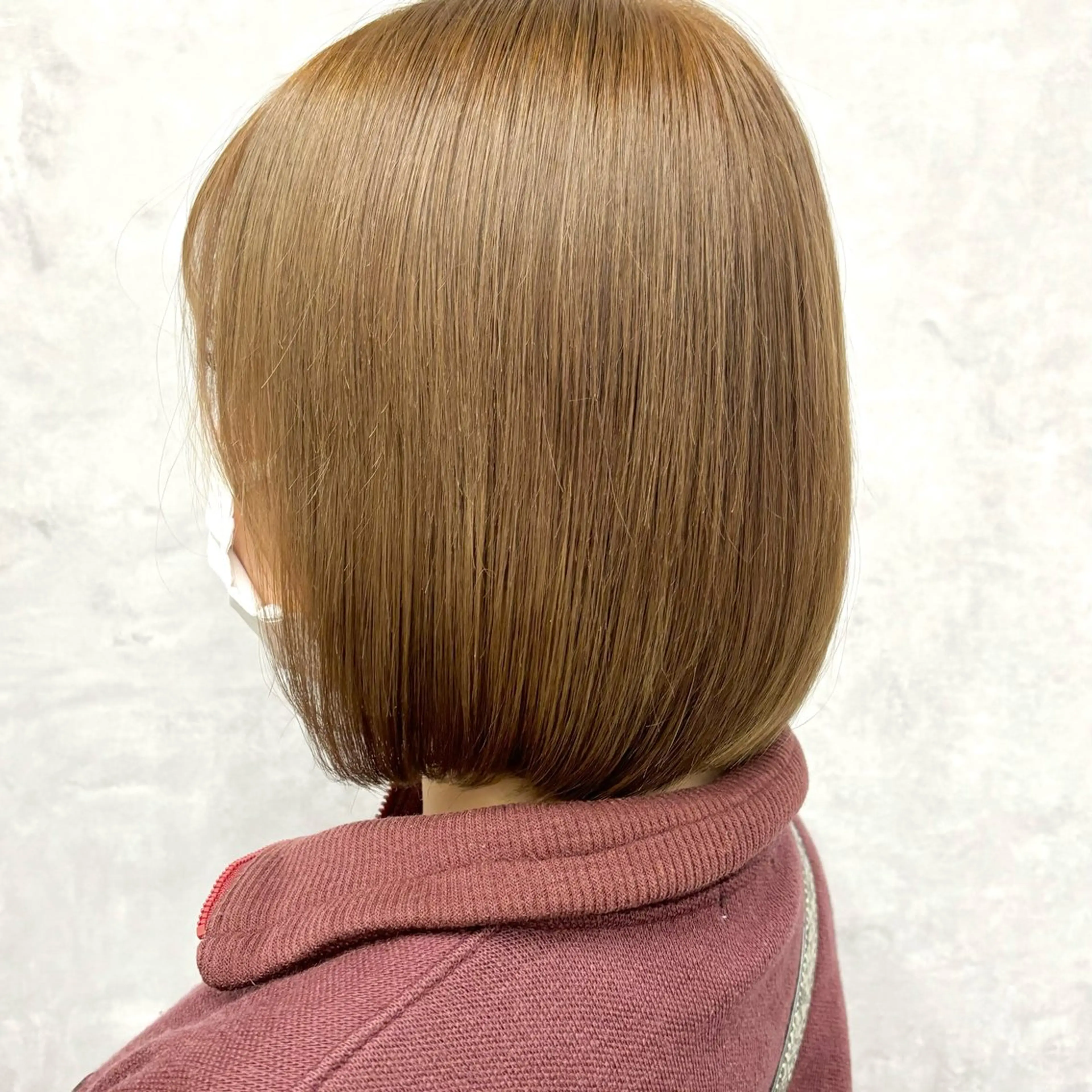 ショート カラー NUMBER_ ユイナのヘアスタイル