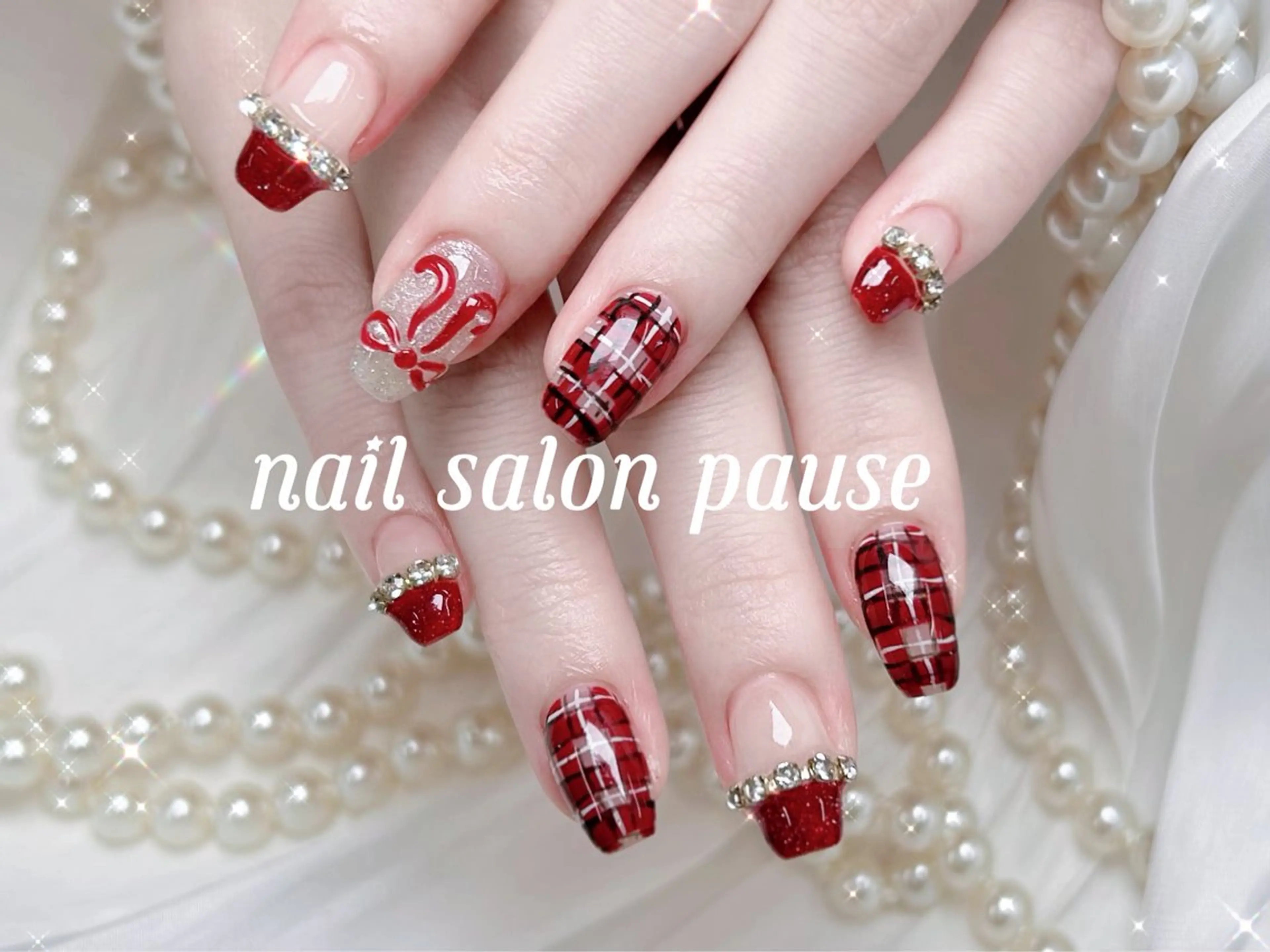 ネイル ハンドネイル ハンドケア nail salon pause✨のネイルデザイン