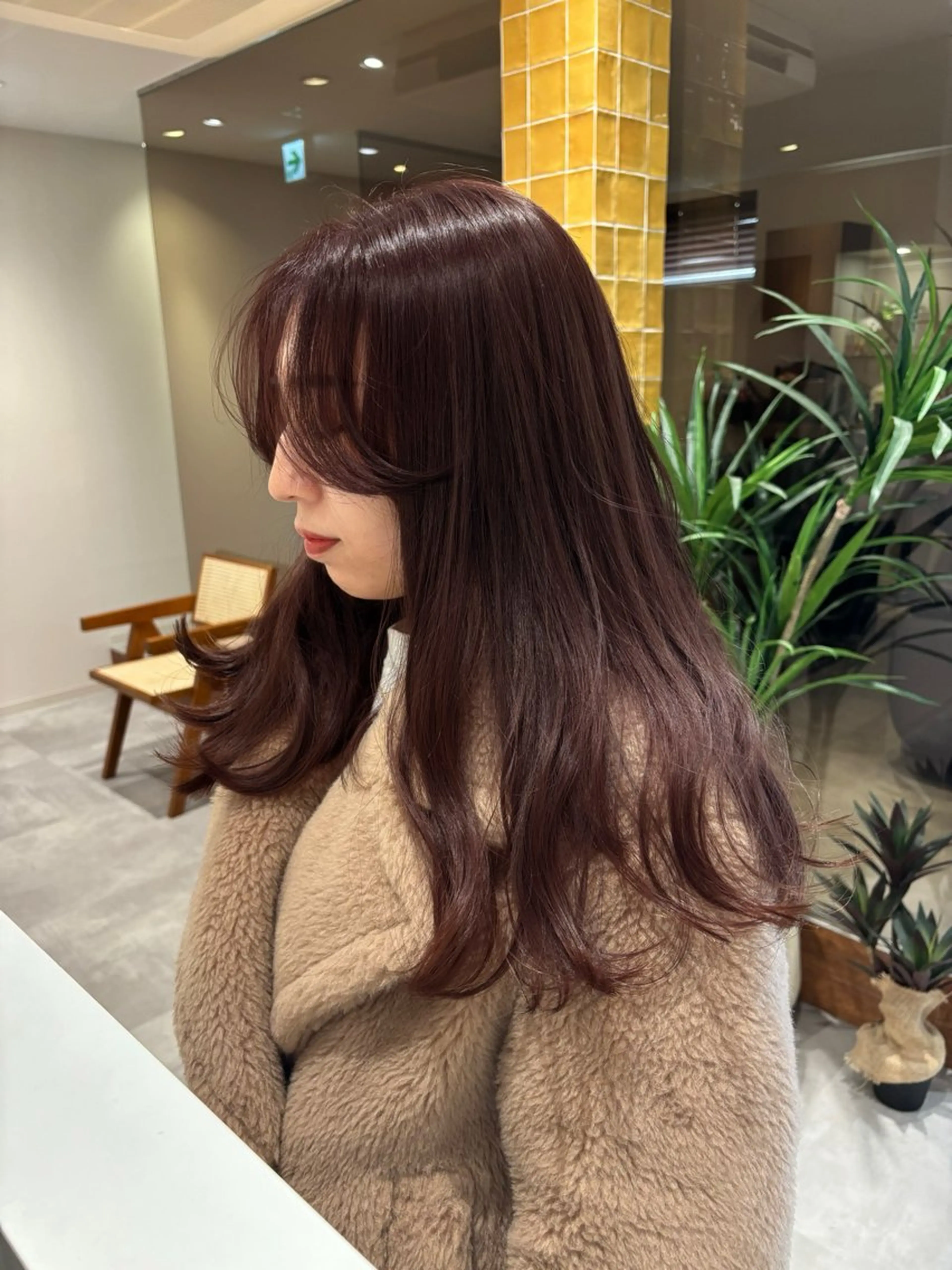 セミロング カラー 透明感✨女性特化💙 chihiroのヘアスタイル