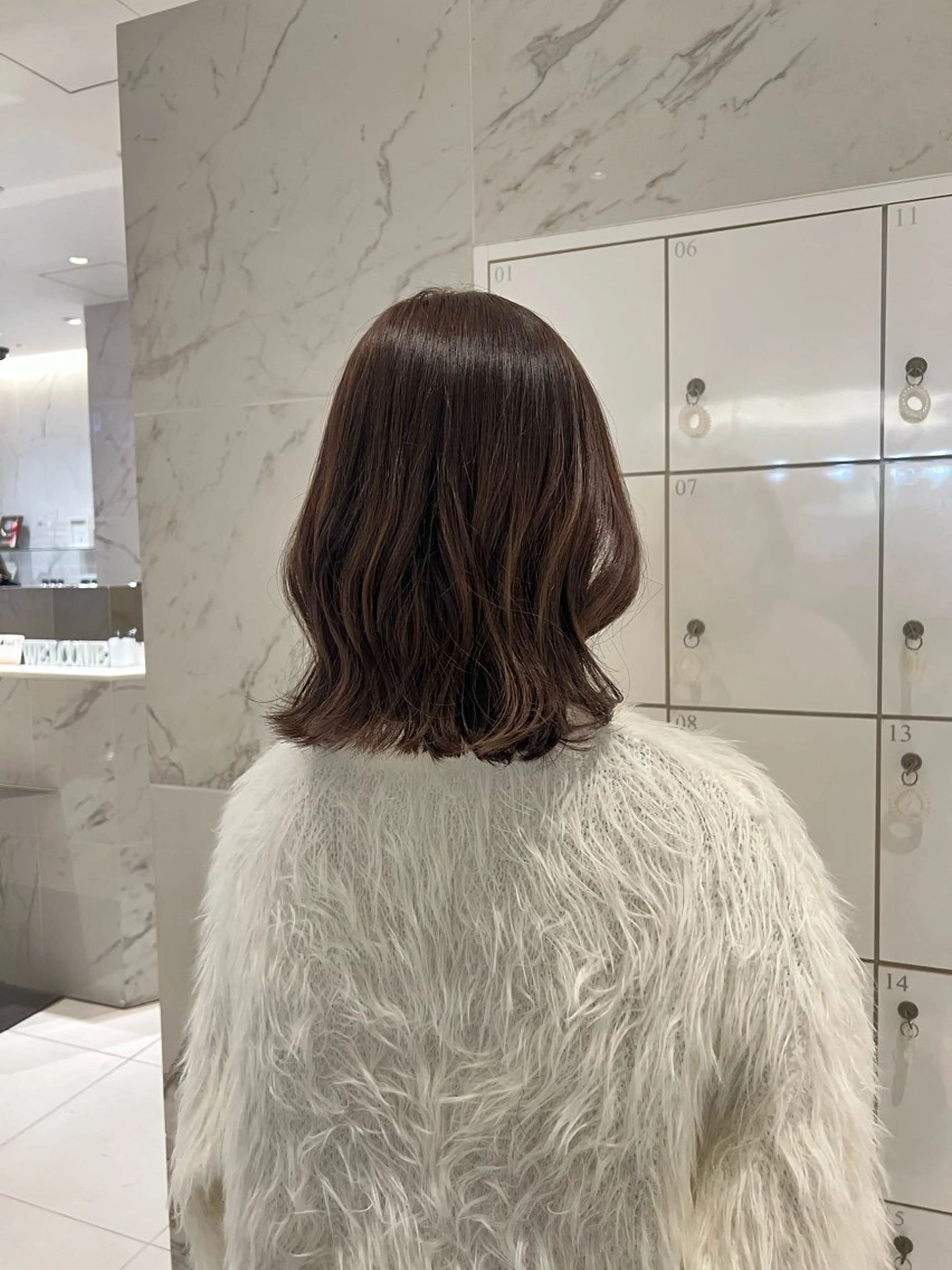 ミディアム AVANCE KAHOのヘアスタイル