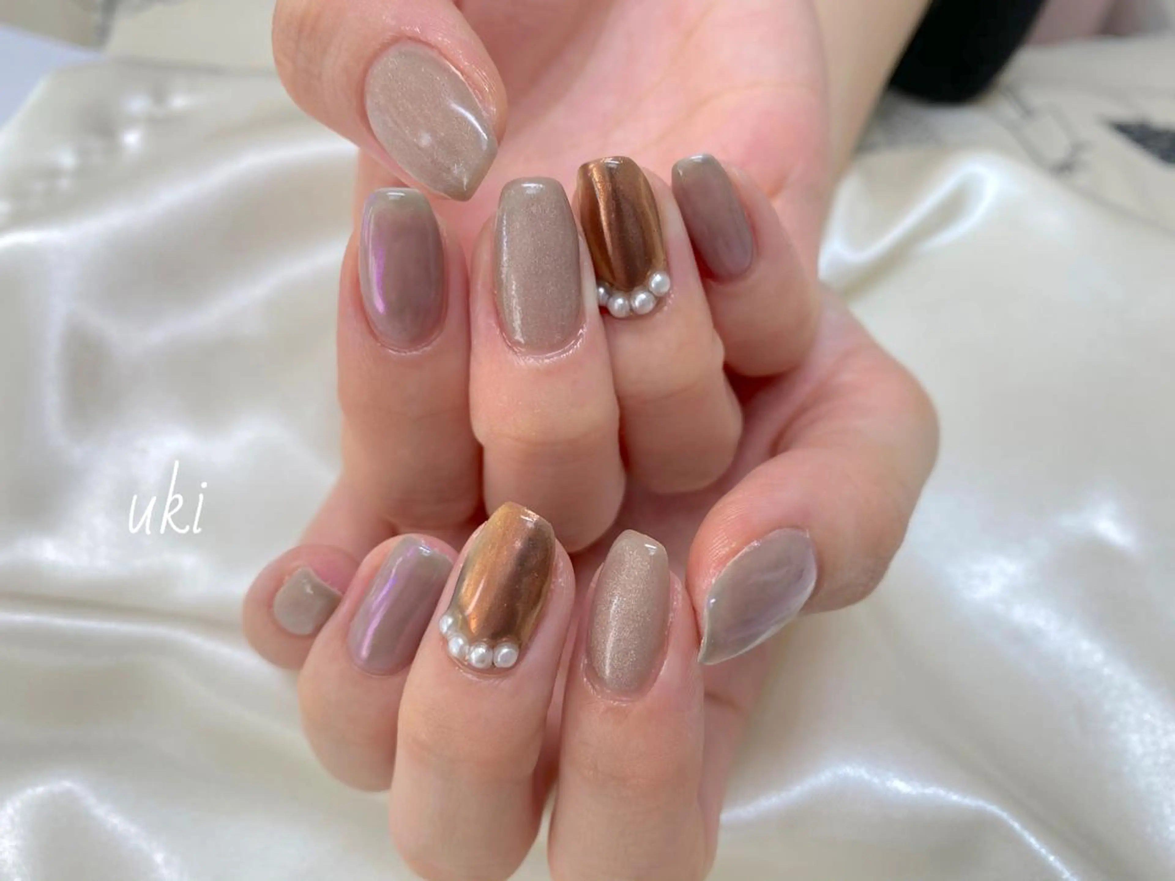 ネイル ハンドネイル Ameri nail /UKIのネイルデザイン