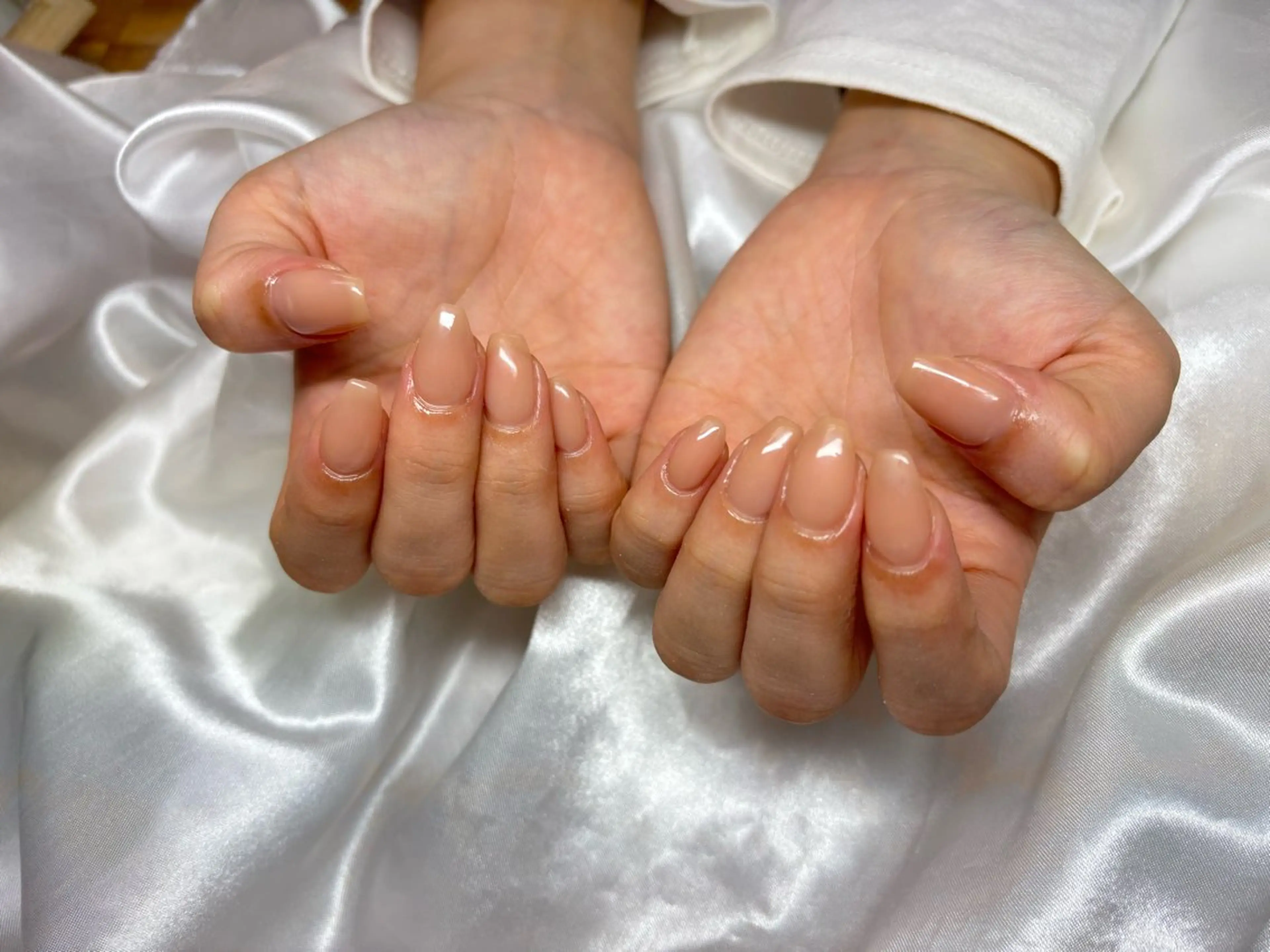 ※Jrネイリスト施術【ハンド】ワンカラーorラメグラネイル☆オフ無しの写真