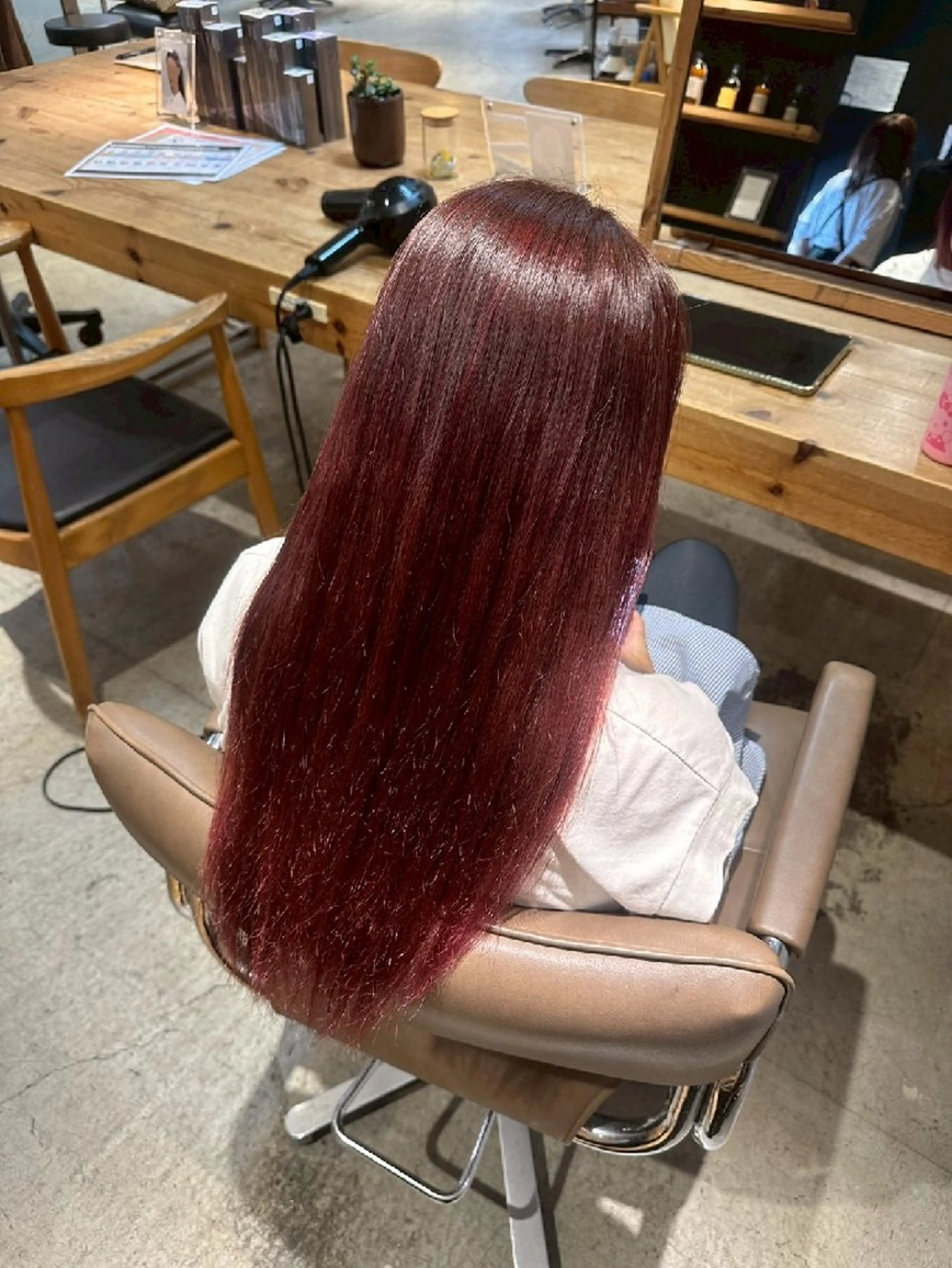 カラー 高久 優亜のヘアスタイル