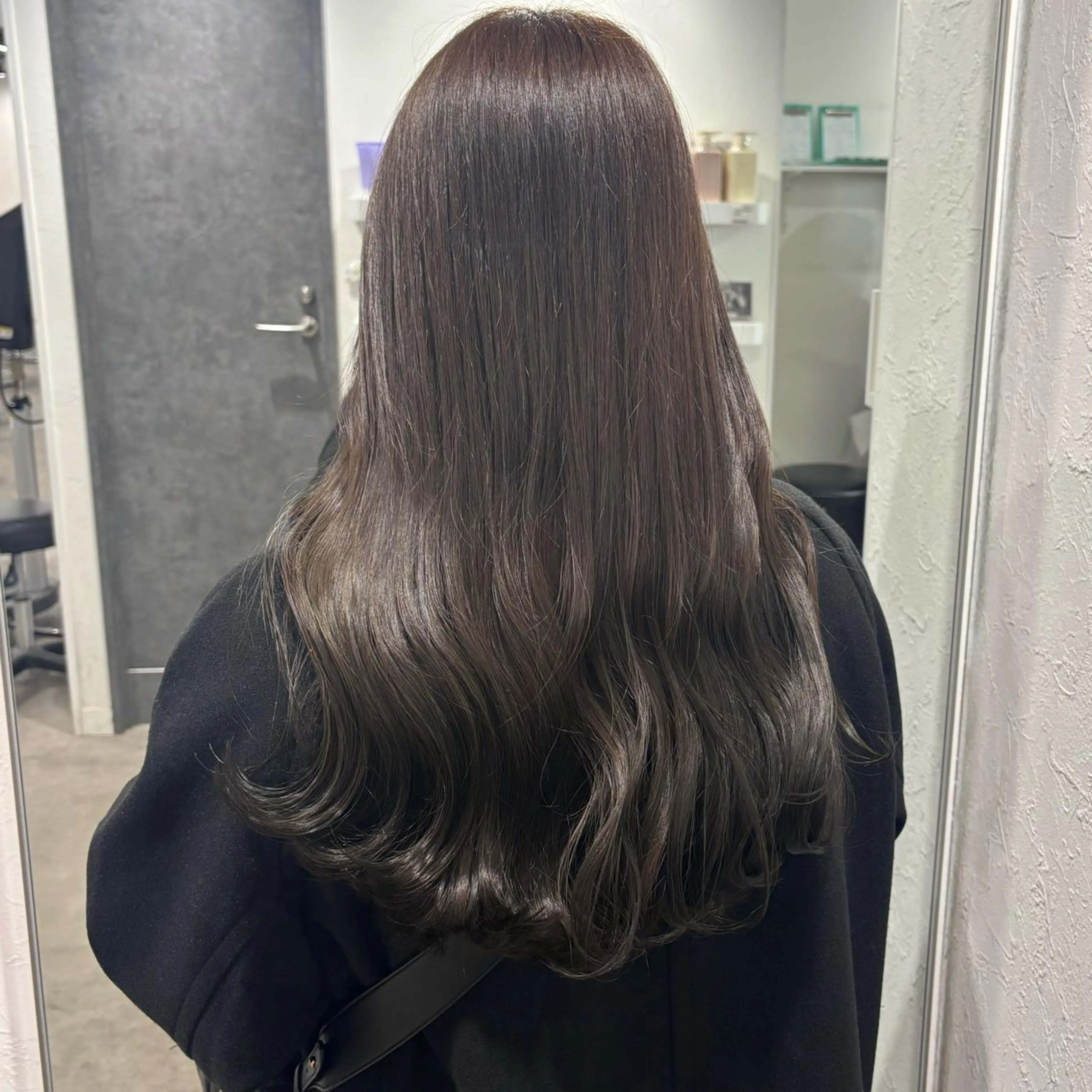 ロング カラー 髪質改善ストレート /暖色カラー🎀🪞のヘアスタイル