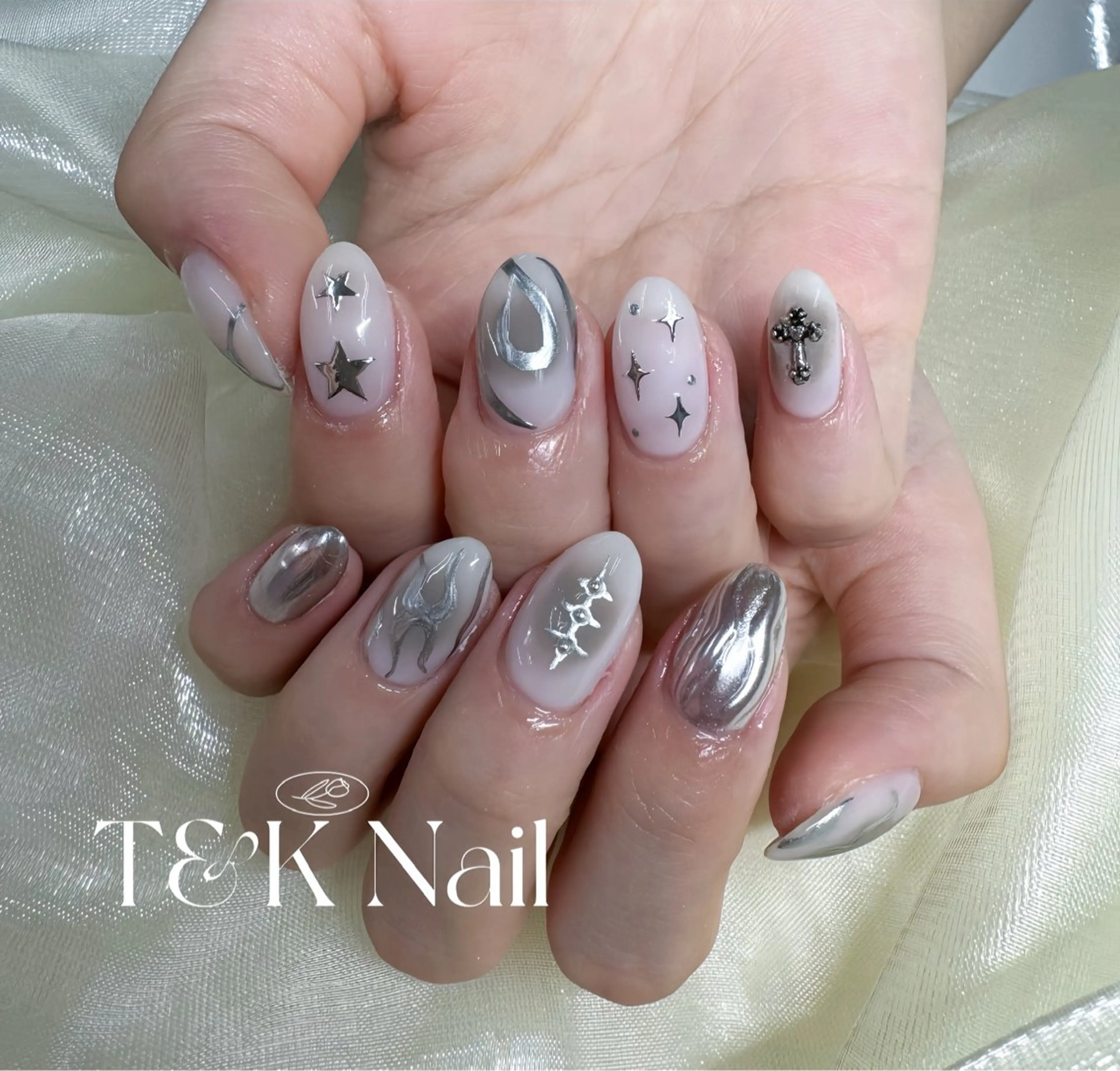 ネイル ハンドネイル ༺༒T&K nail ༒༻のネイルデザイン