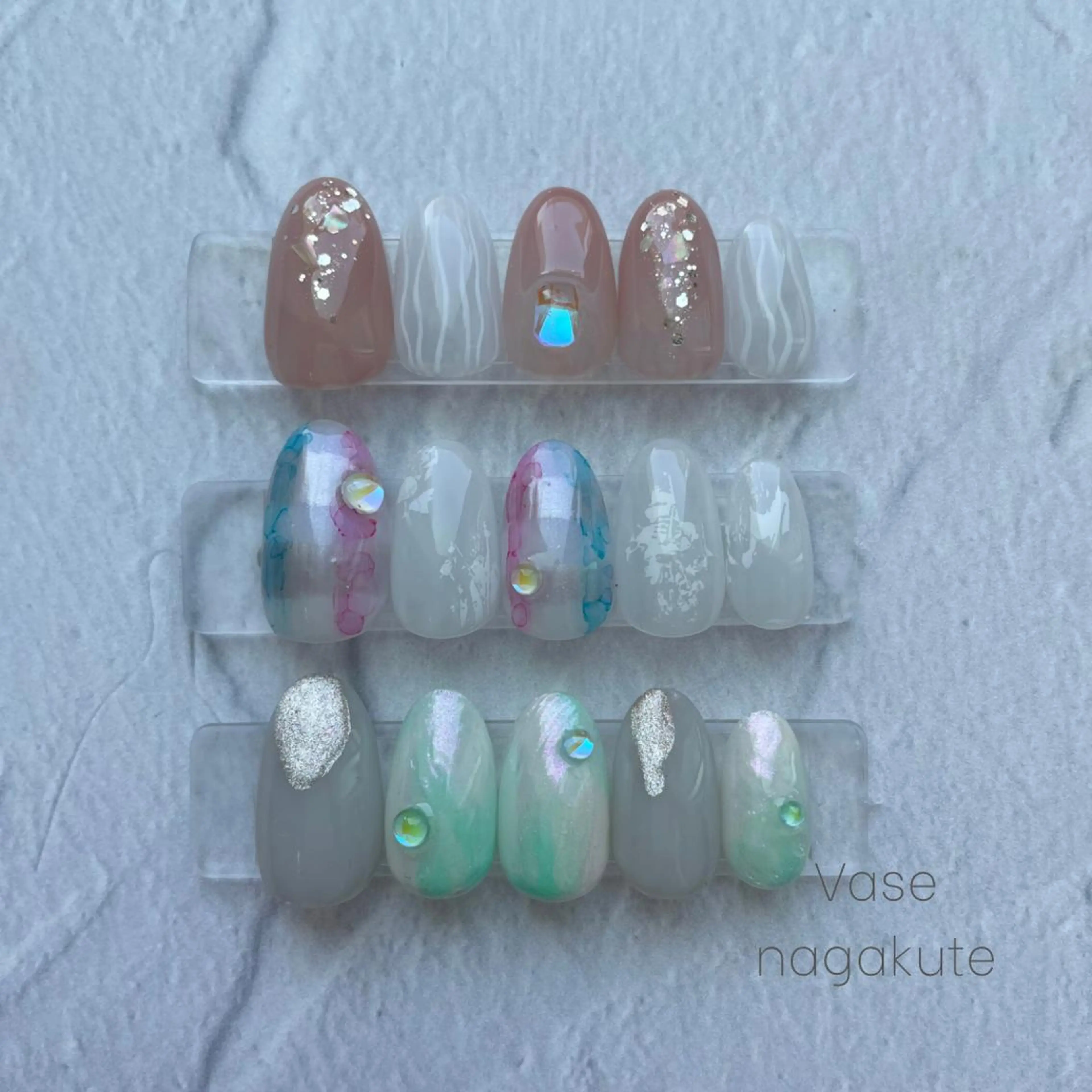 ミディアム ネイル アートネイル ハンドネイル Eri Onoのその他イメージ