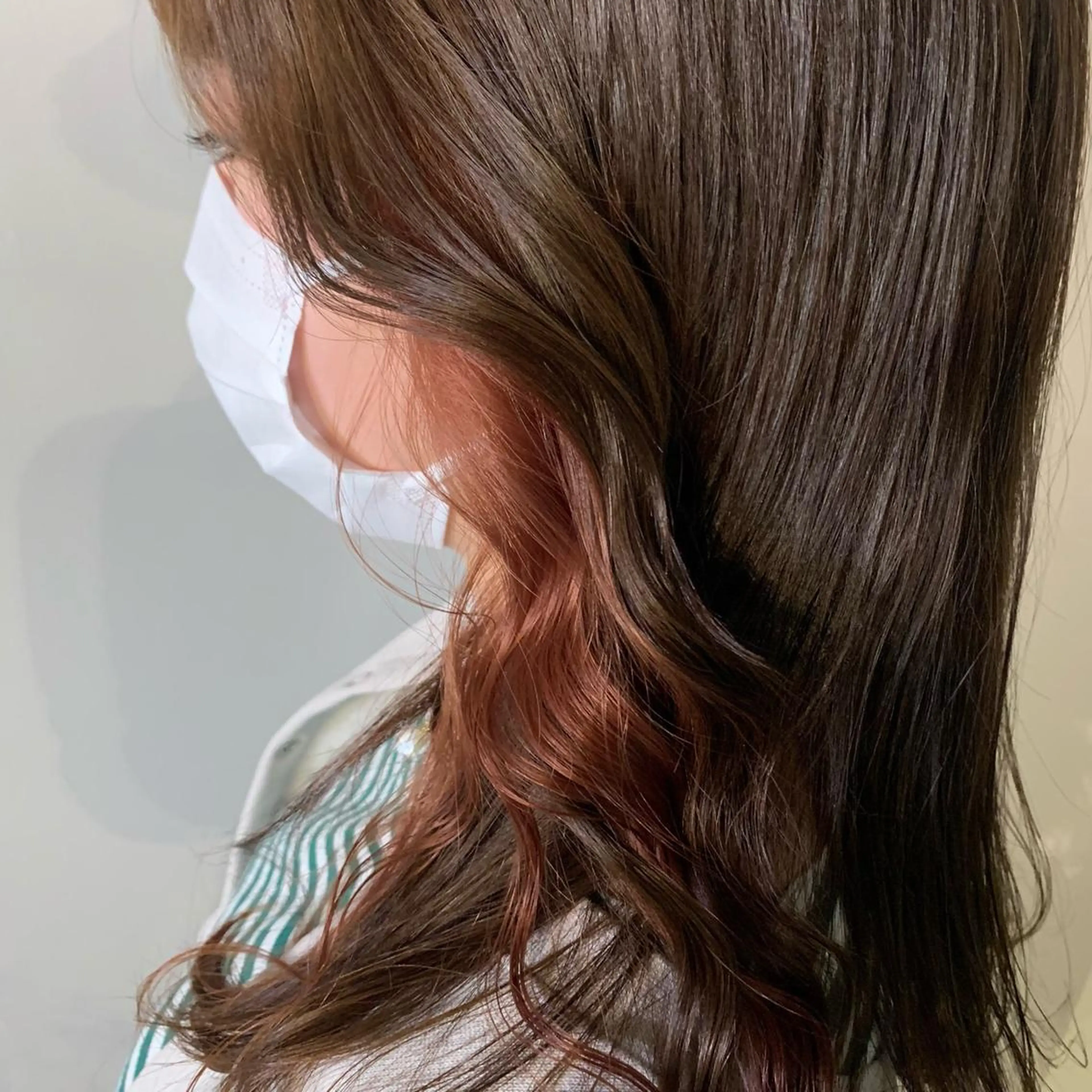 ミディアム カラー ヘアアレンジ ミディアムパーマ バレイヤージュ ブリーチ ケアブリーチ ダブルカラー カット ヘアカラー トリートメント ☀️Luana☀️ 公式/大通のヘアスタイル