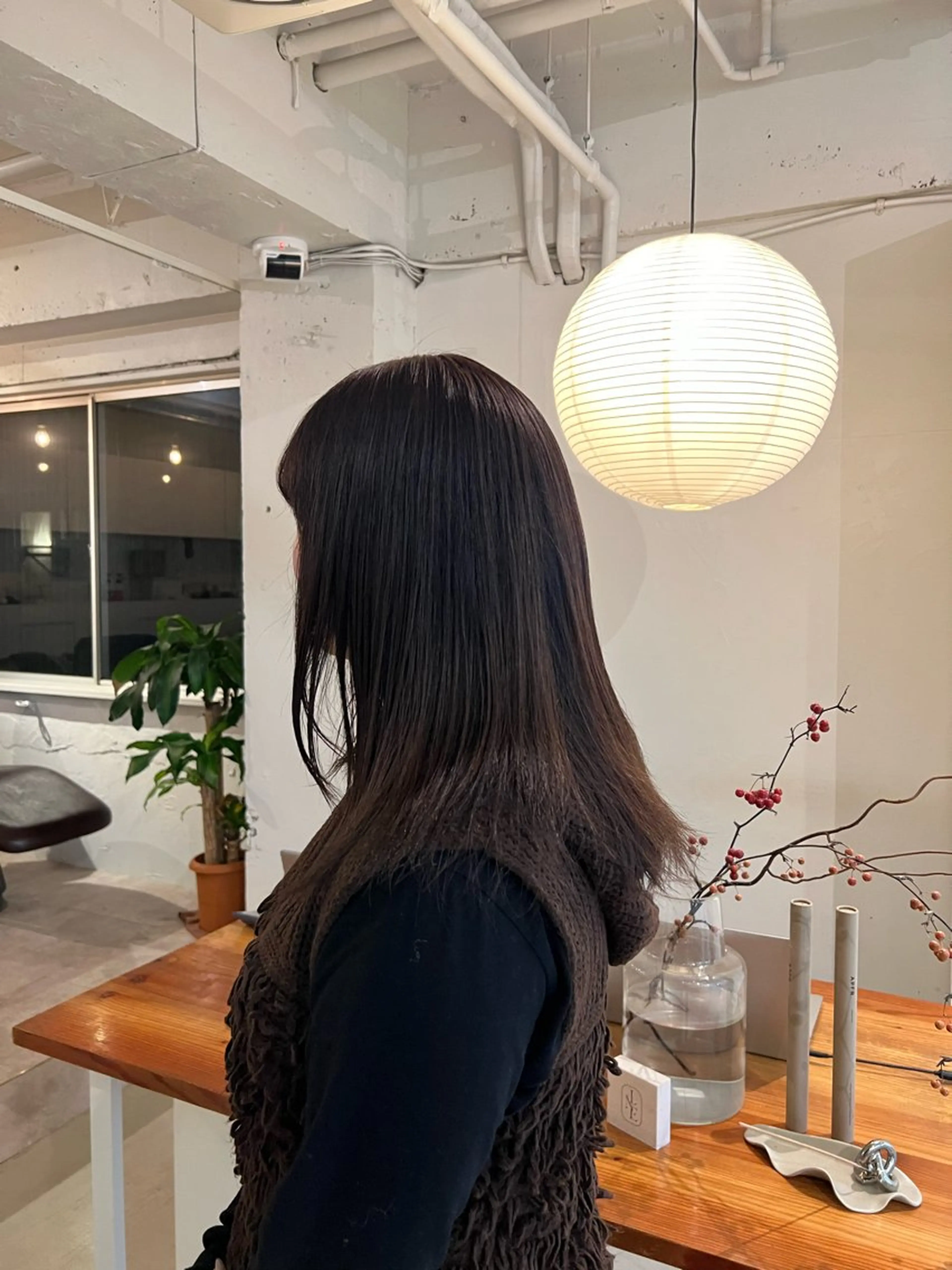 セミロング トリートメント 北見 桃夏のヘアスタイル