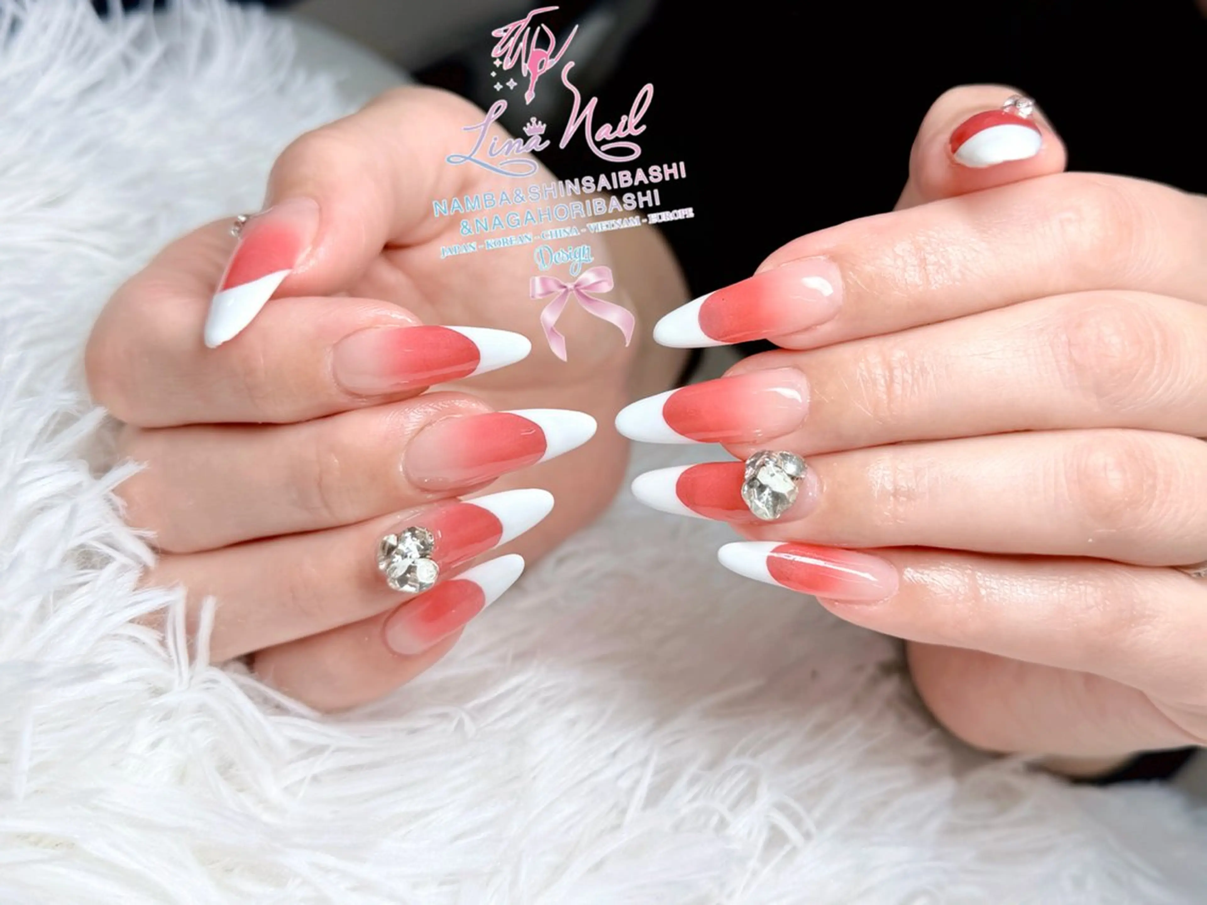ネイル フットネイル ジェルネイル 持ち込み ネイルチップ ハンドネイル リナネイル 長堀橋店／東心斎橋店のネイルデザイン