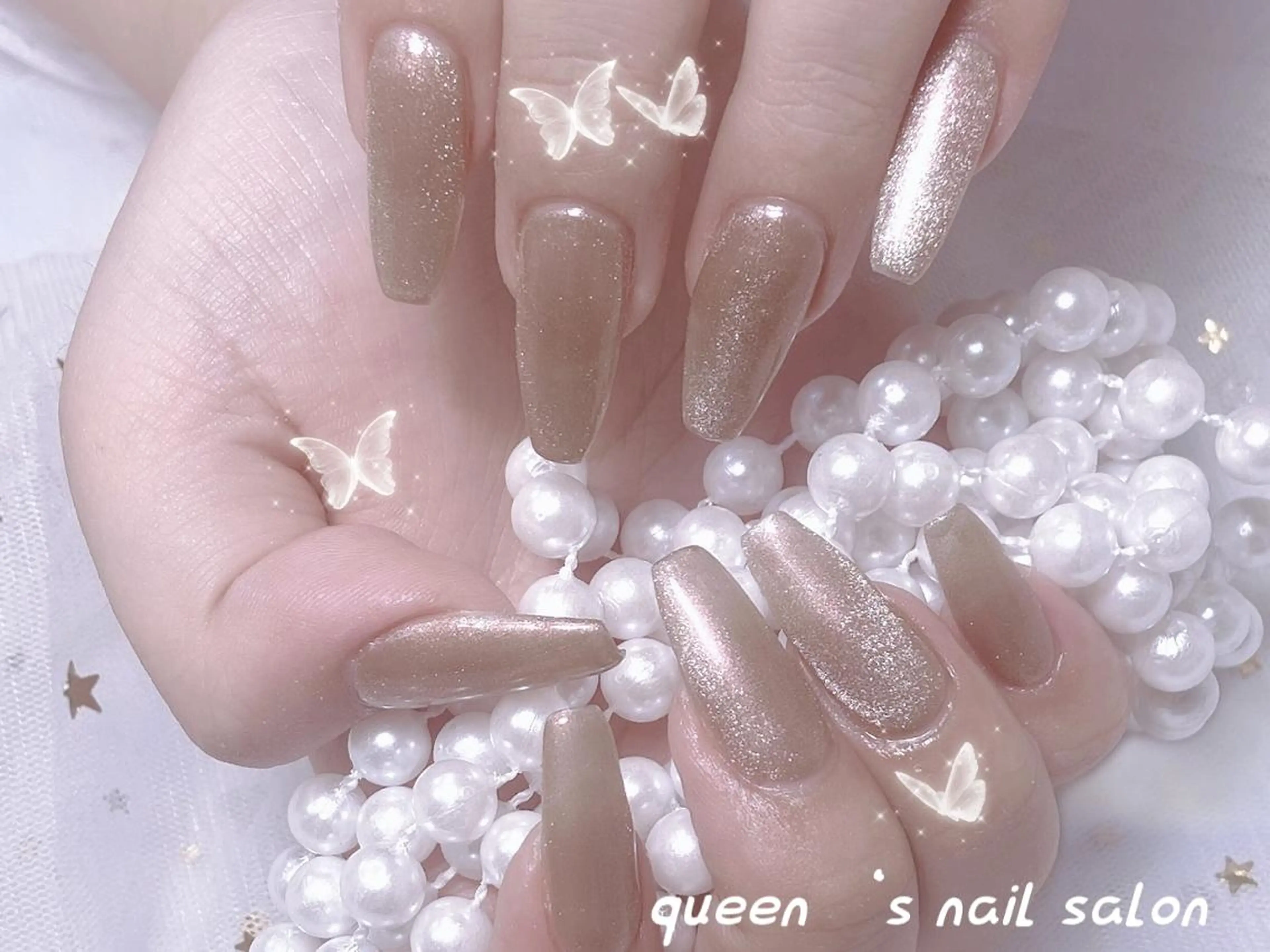 ネイル ハンドネイル ハンドケア リリ 奈🎀のネイルデザイン