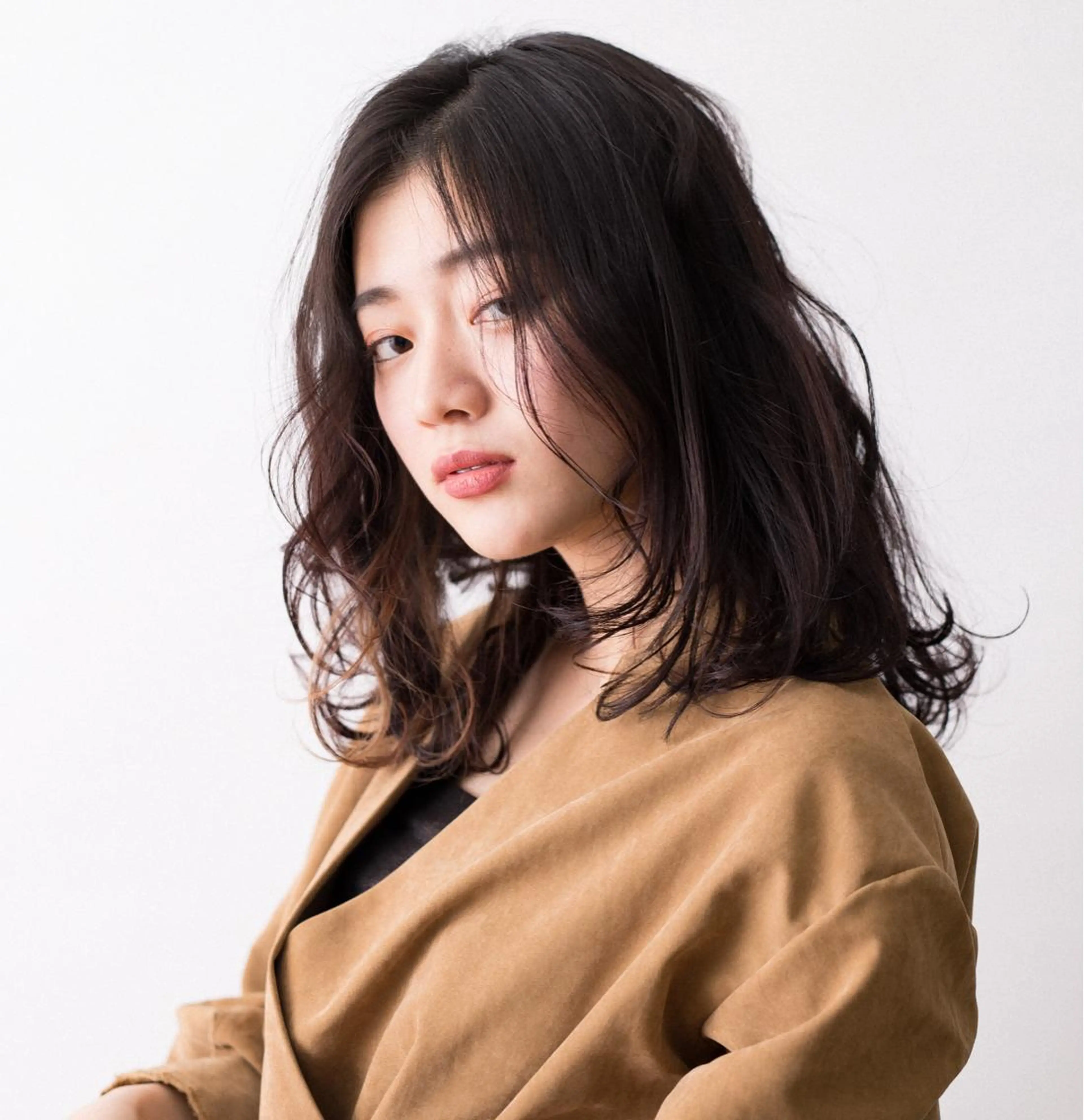 ミディアム 松木 信也のヘアスタイル