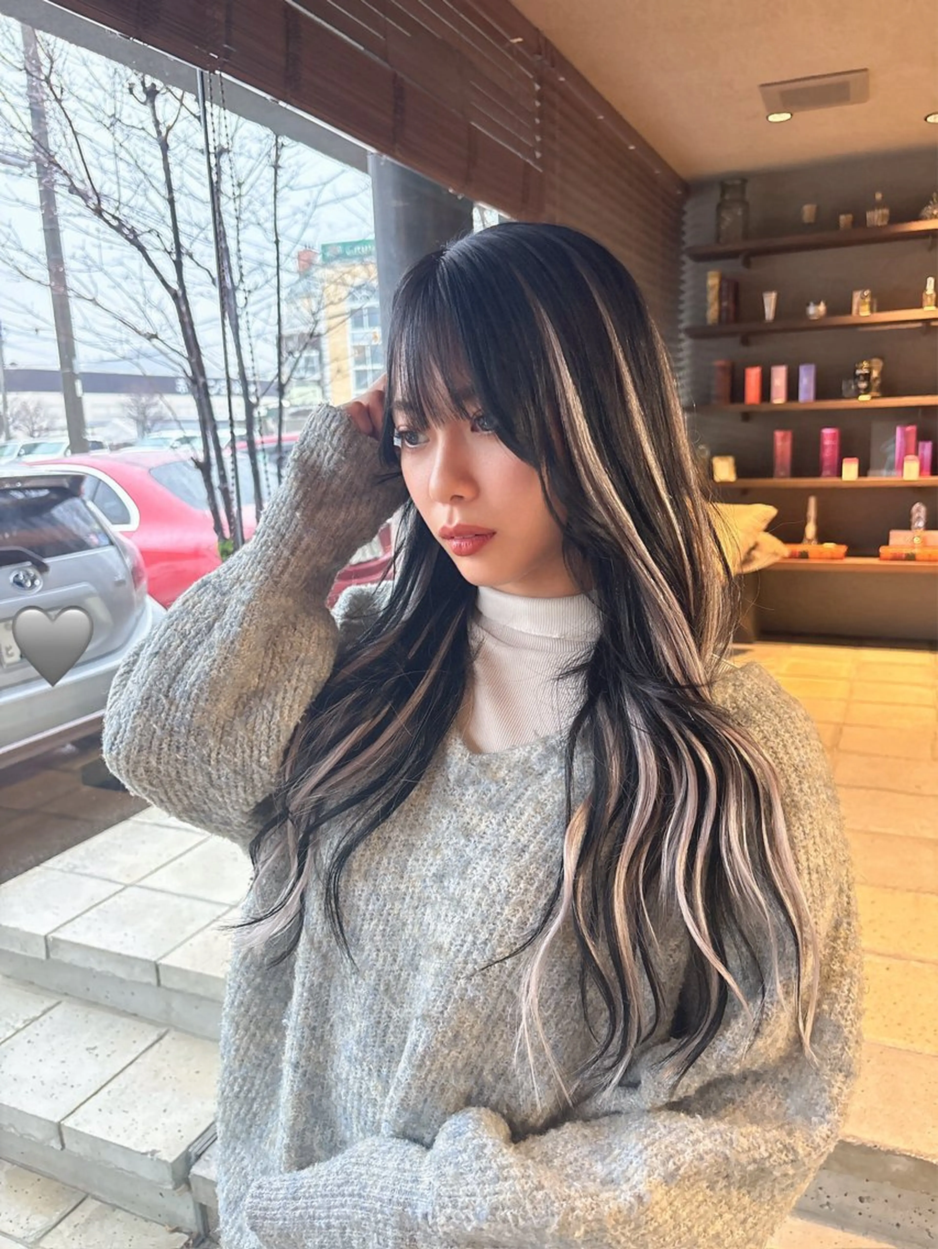 ロング 朝斗/ブリーチなし ・Wカラー・エクステのヘアスタイル