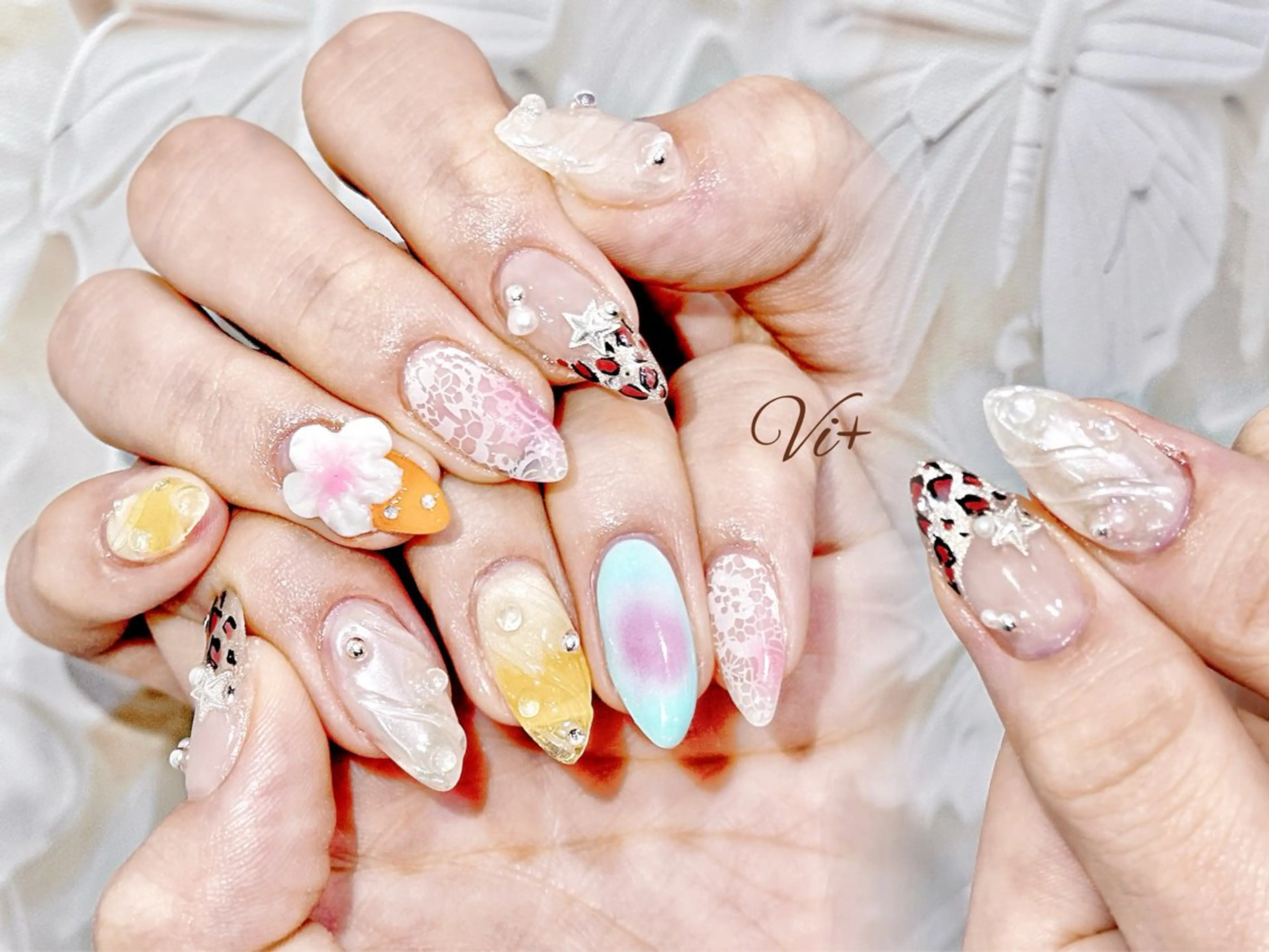 ネイル ハンドネイル ✨Nailsalon Vi+✨のネイルデザイン
