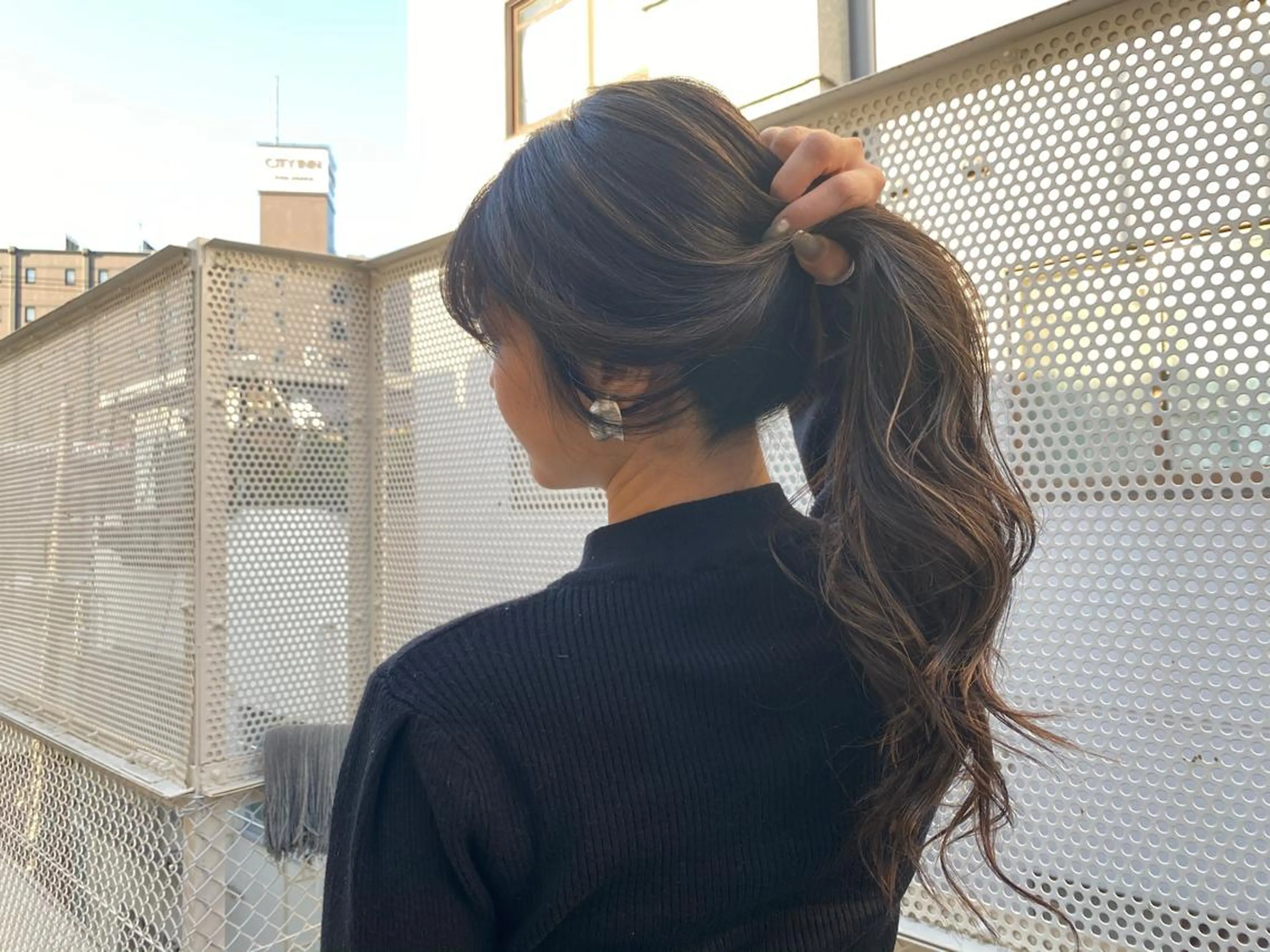 ロング カラー 【完全個室】大宮東口 暖色カラー/山崎唯奈のヘアスタイル