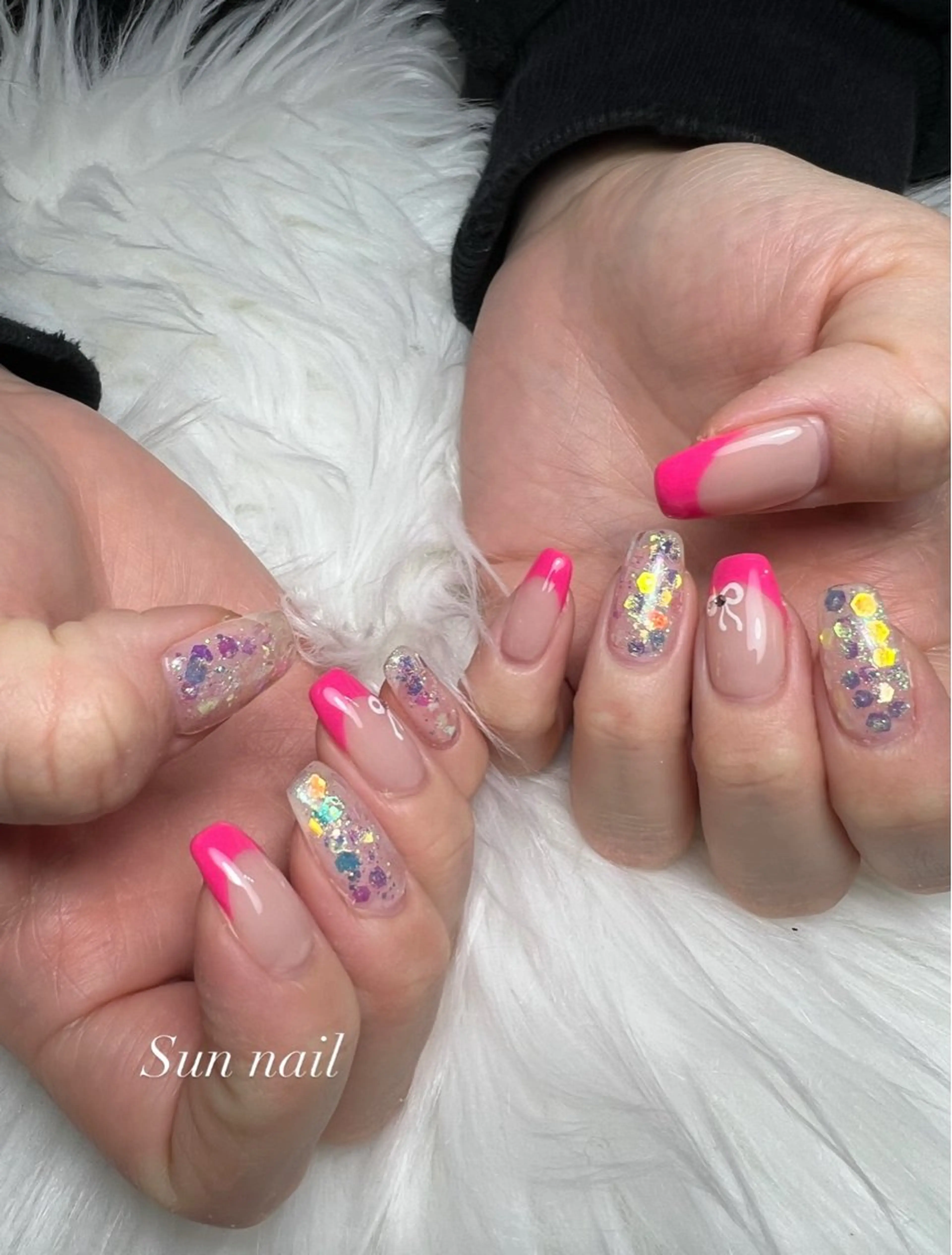 ネイル ハンドネイル フットネイル Sun nail ...ayaのネイルデザイン