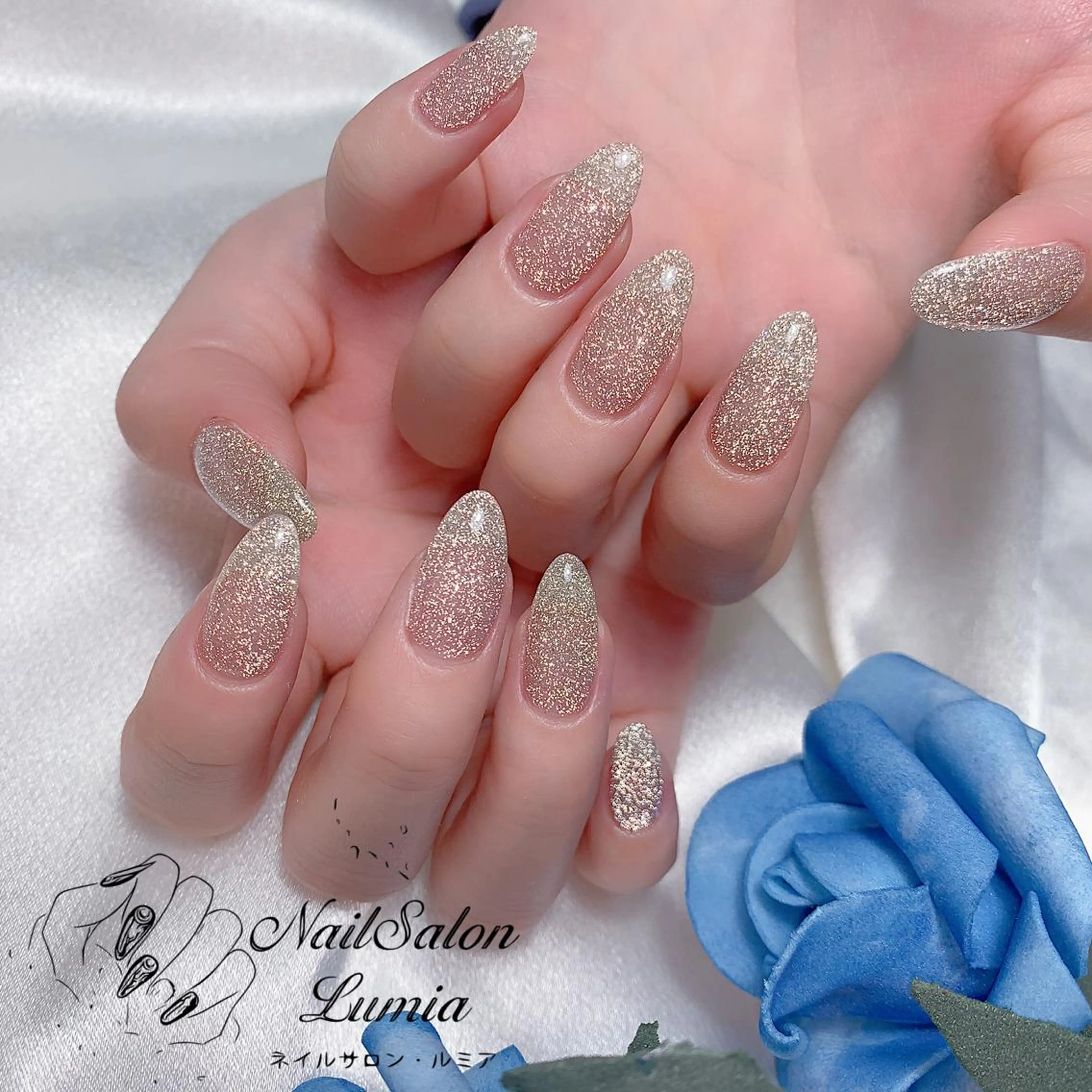 ネイル ハンドネイル ネイルサロン ルミア Lumia 店長のネイルデザイン