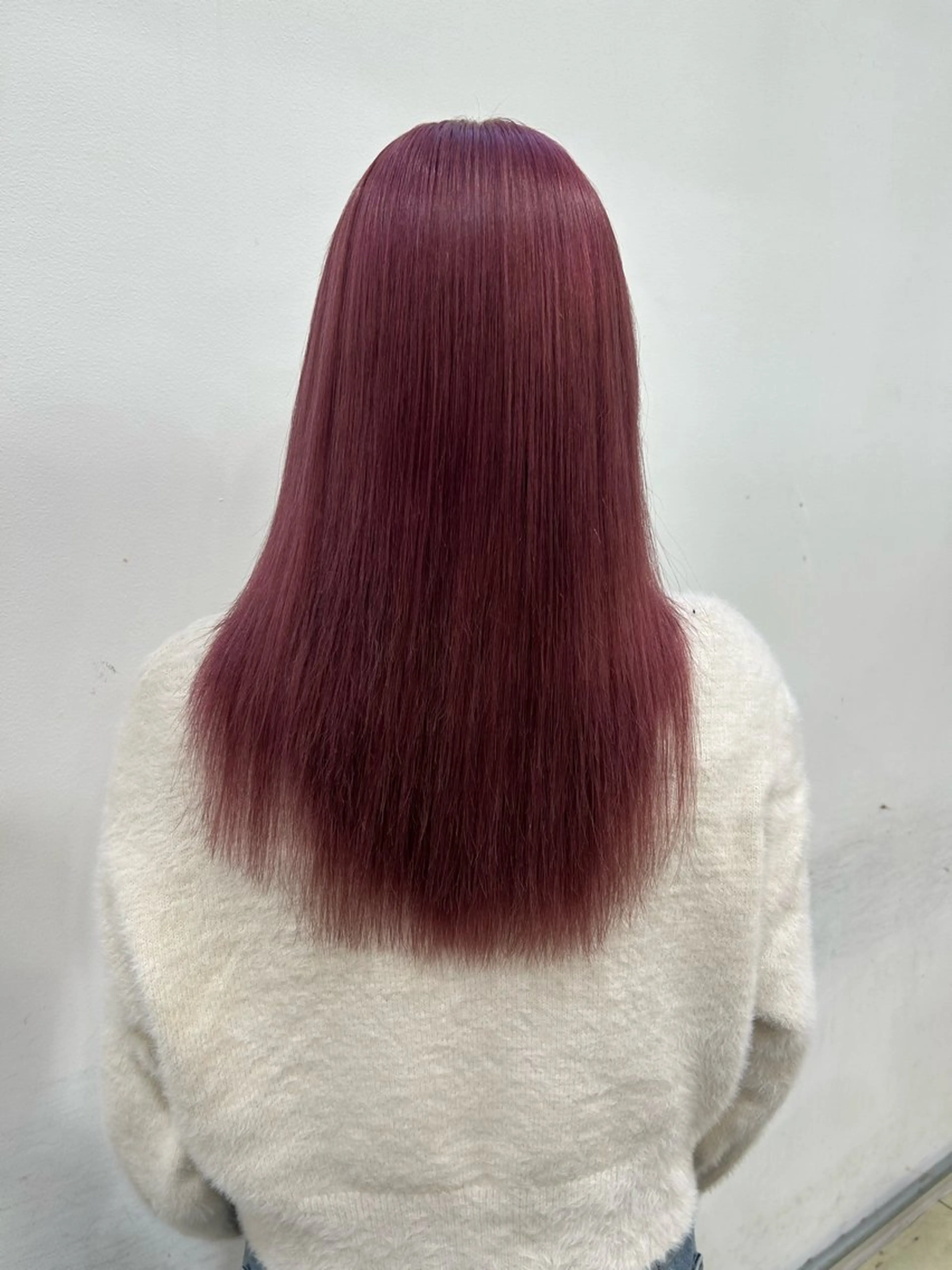 ロング フェザーパーマ🪶 シャドウ/ジュンエイのヘアスタイル