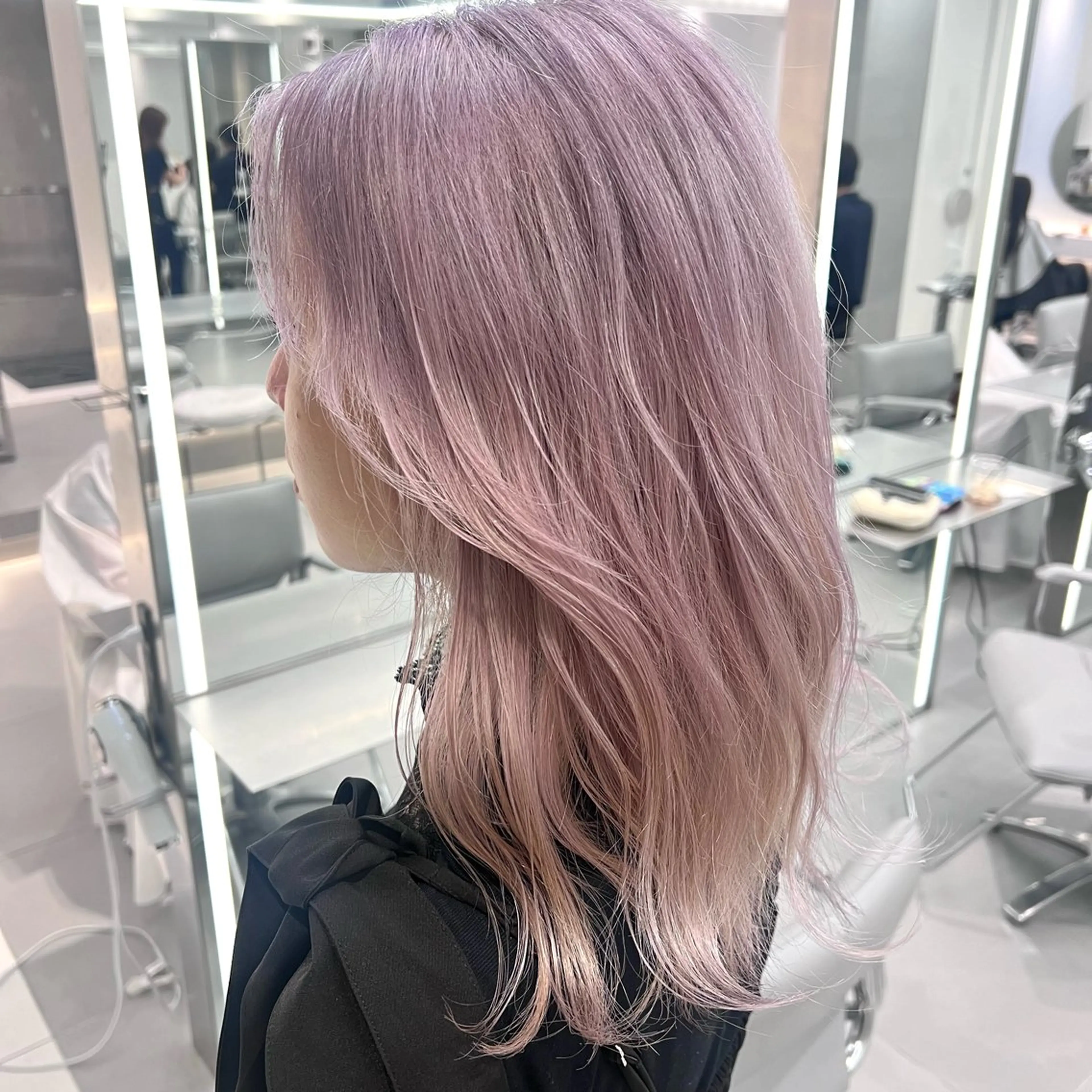 ロング カラー ヘアカラー トリートメント 🌈 YUUNA🌈のヘアスタイル