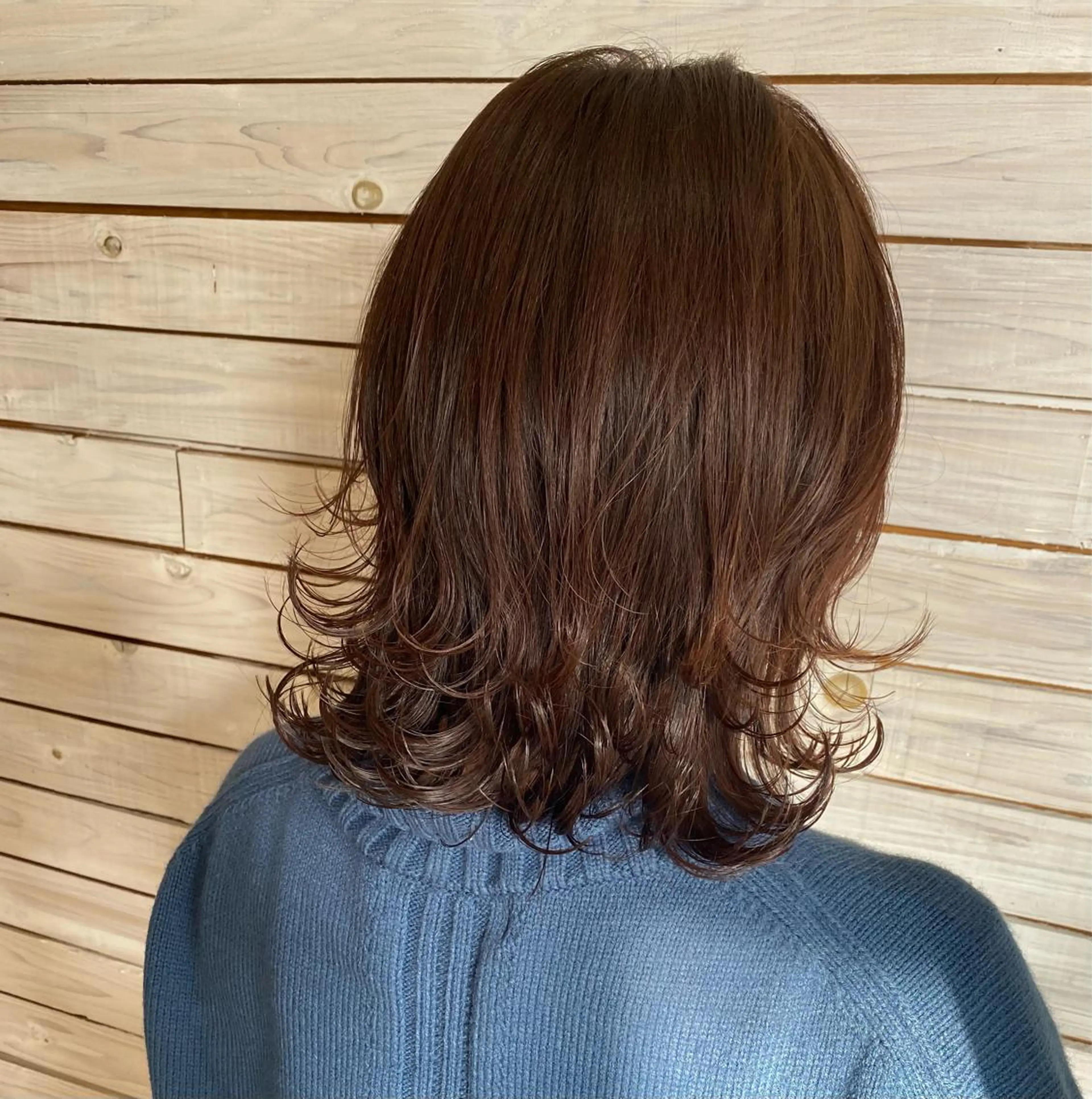 ミディアム ボブレイヤー ボブ レイヤーカット ボブ/ショート 田中夕子のヘアスタイル