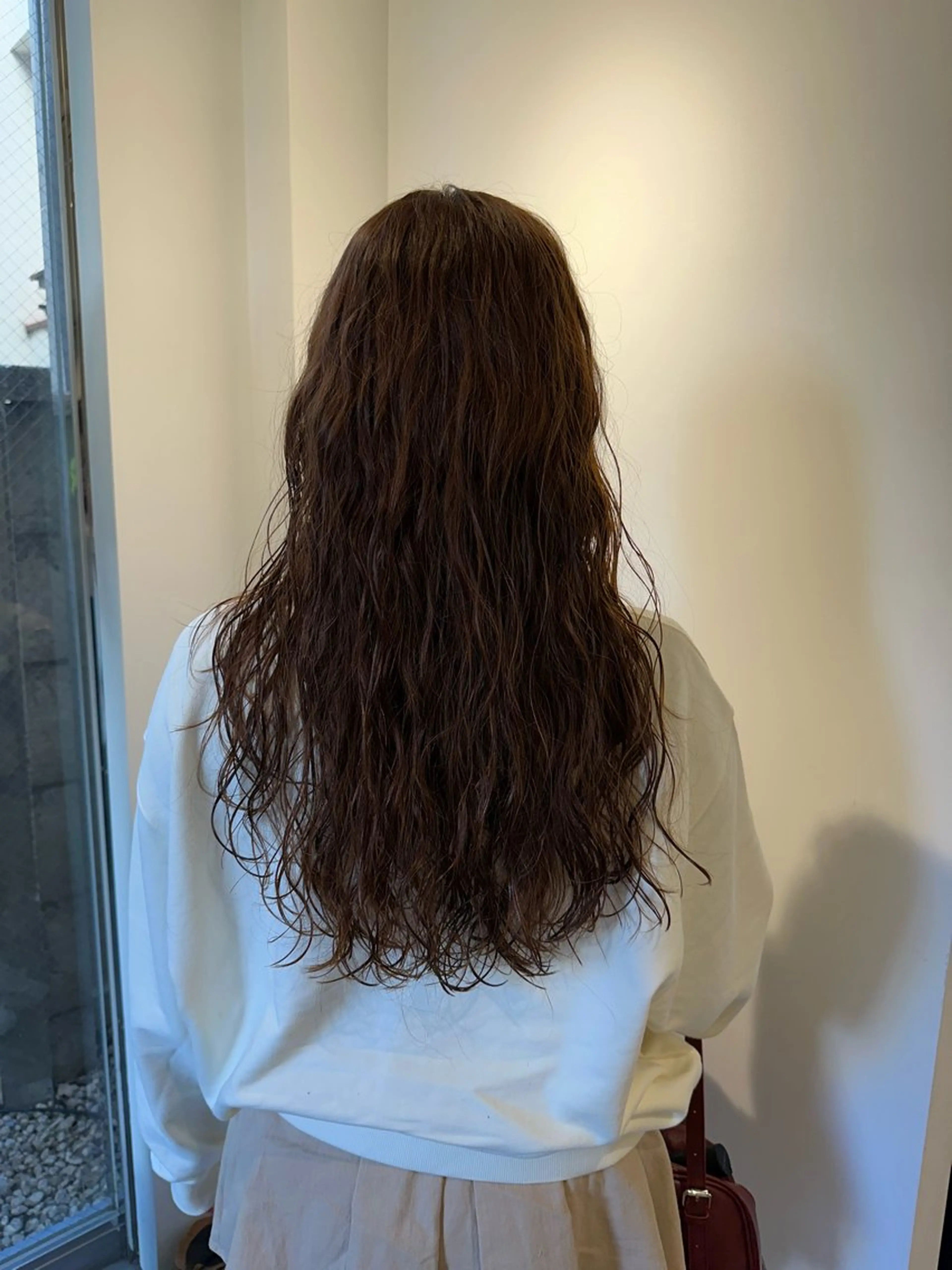 ロング パーマ カット パーマ お悩み解決パーマ hana🩰のヘアスタイル