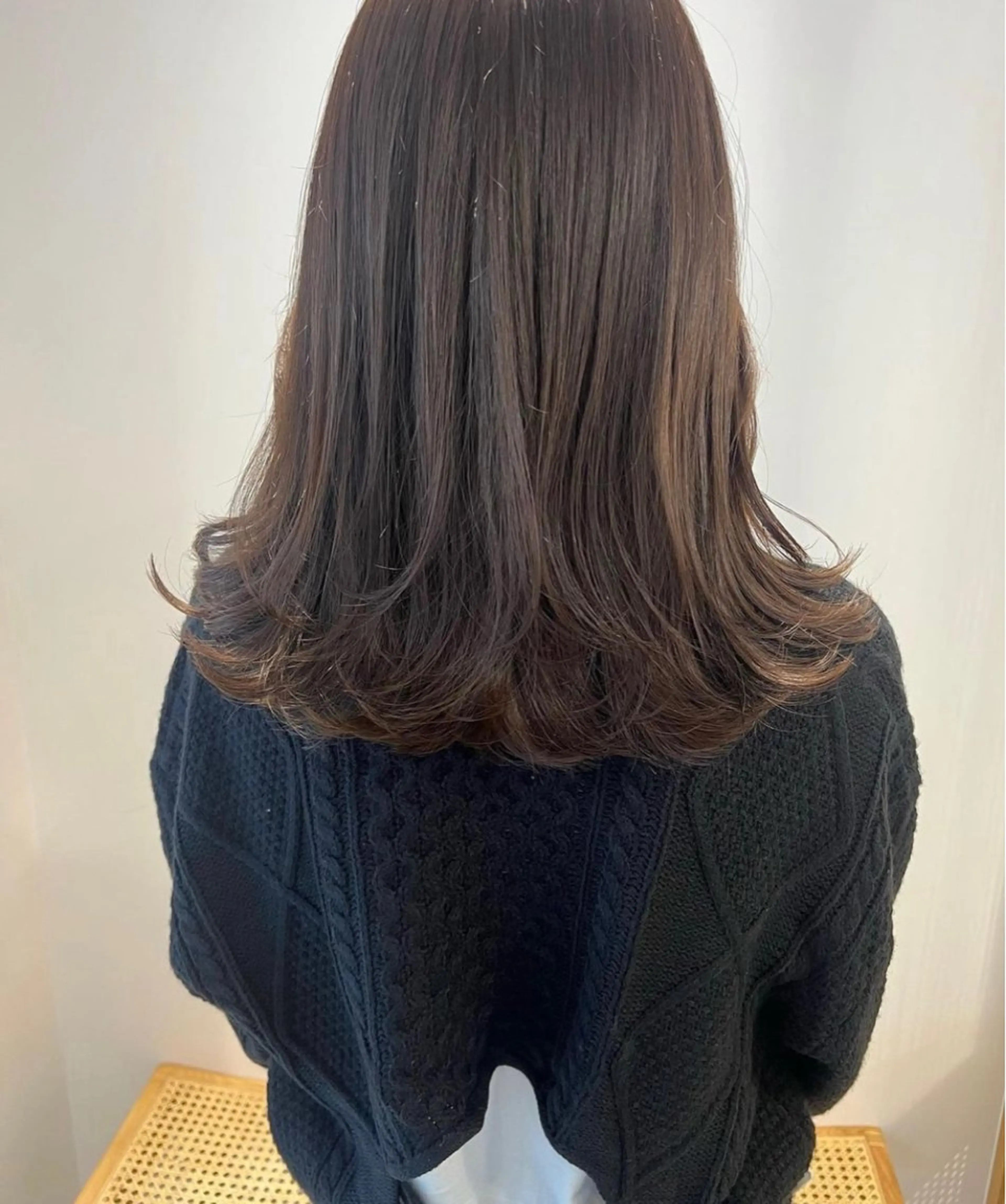 セミロング 韓国レイヤー/ショー ト/nodokaのヘアスタイル