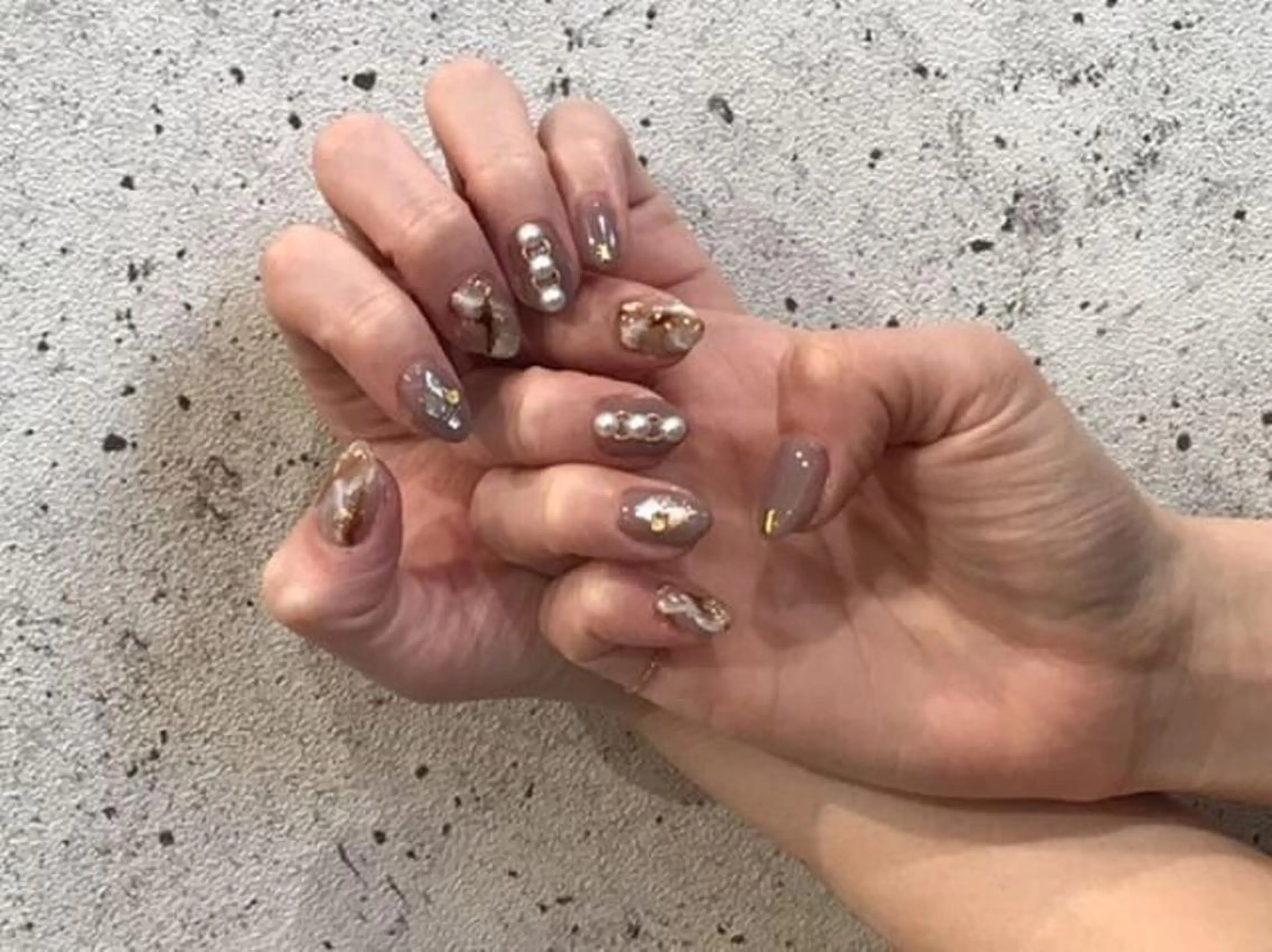 ネイル 持ち込み ハンドネイル hair＆nail NO-MU所属・hair＆nail NO-MUのネイルデザイン