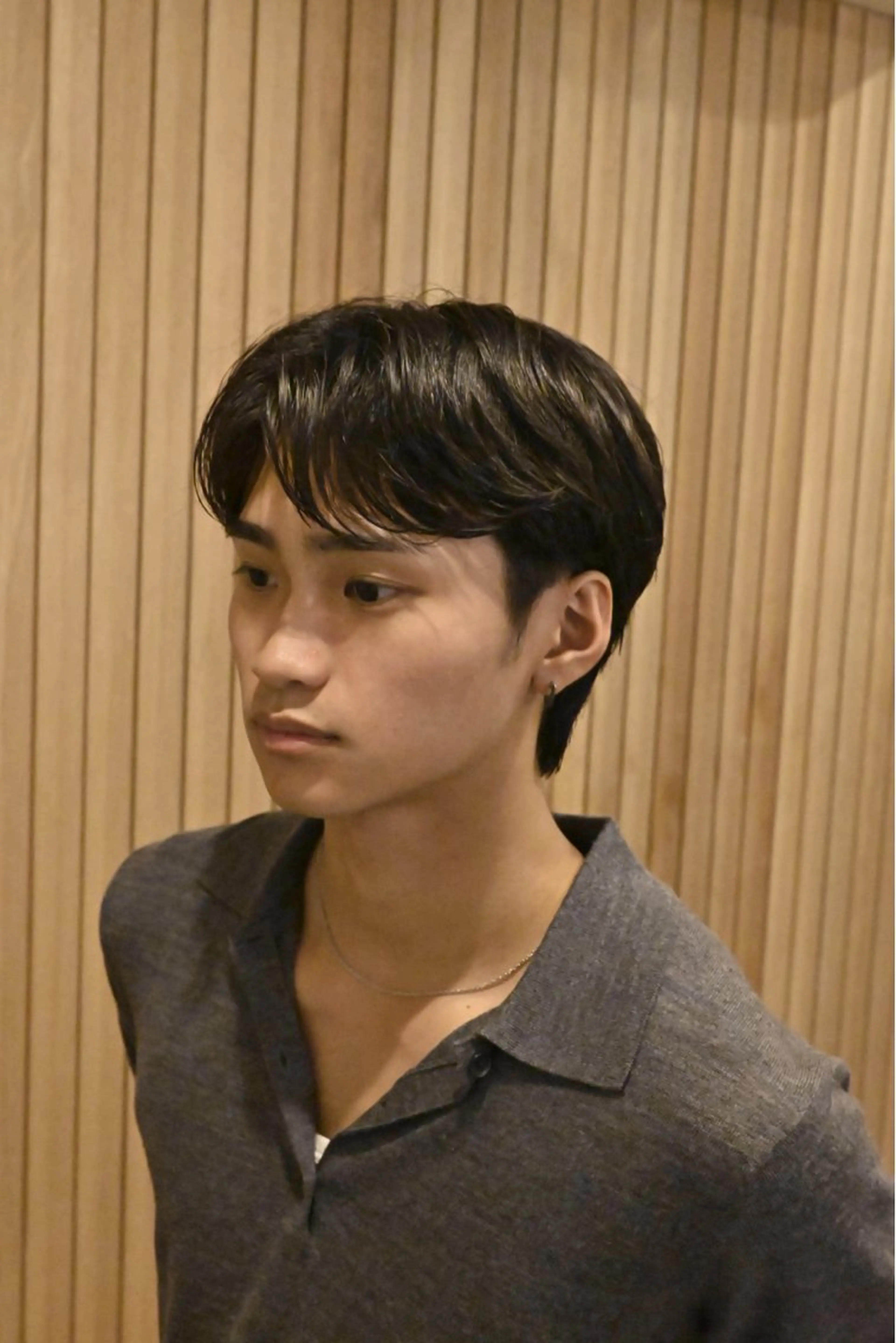 パーマ メンズ カット パーマ BROWNbyif所属・津山 幸次郎のヘアスタイル