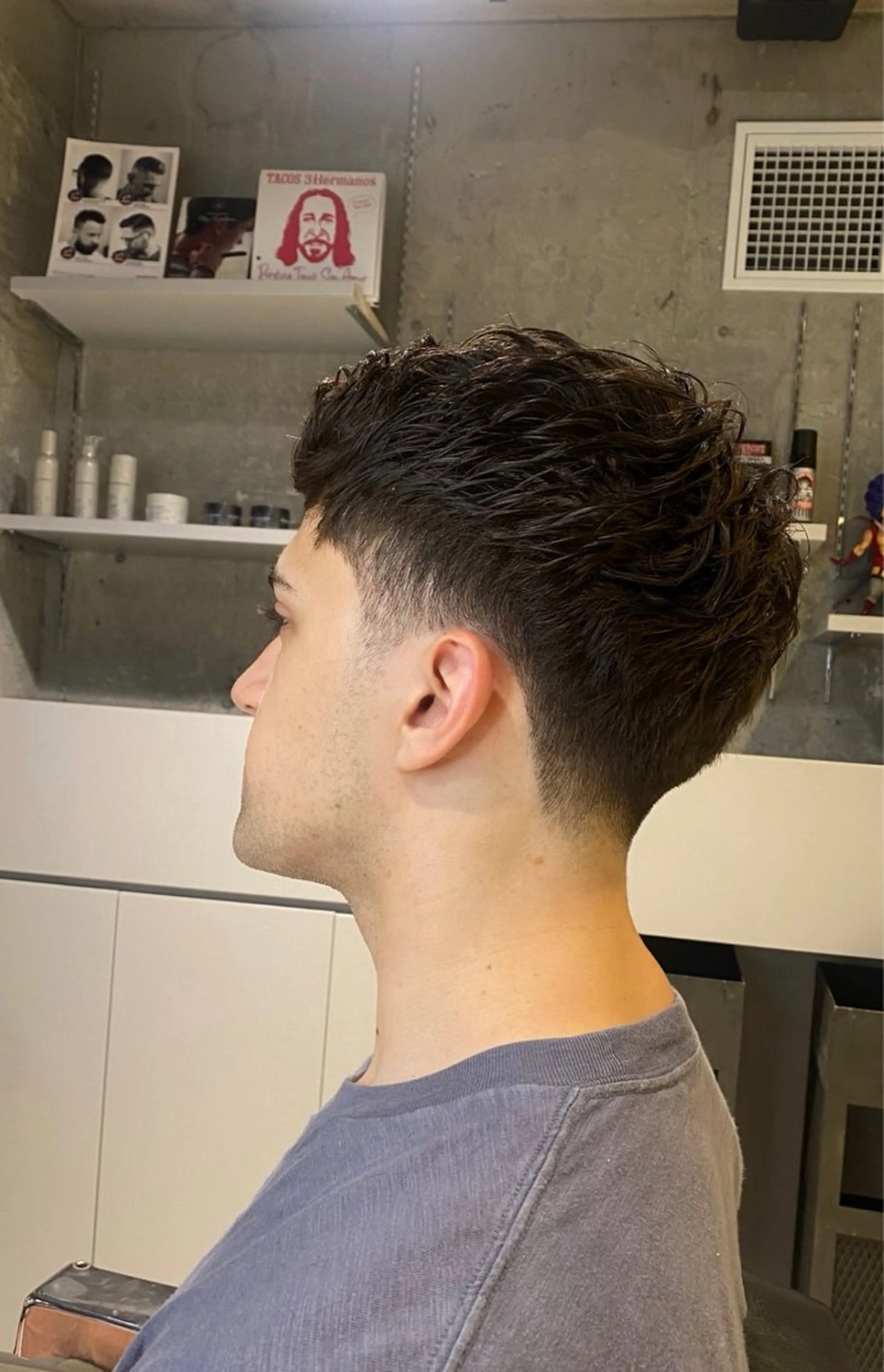 U22 メンズカット＋パーマの写真