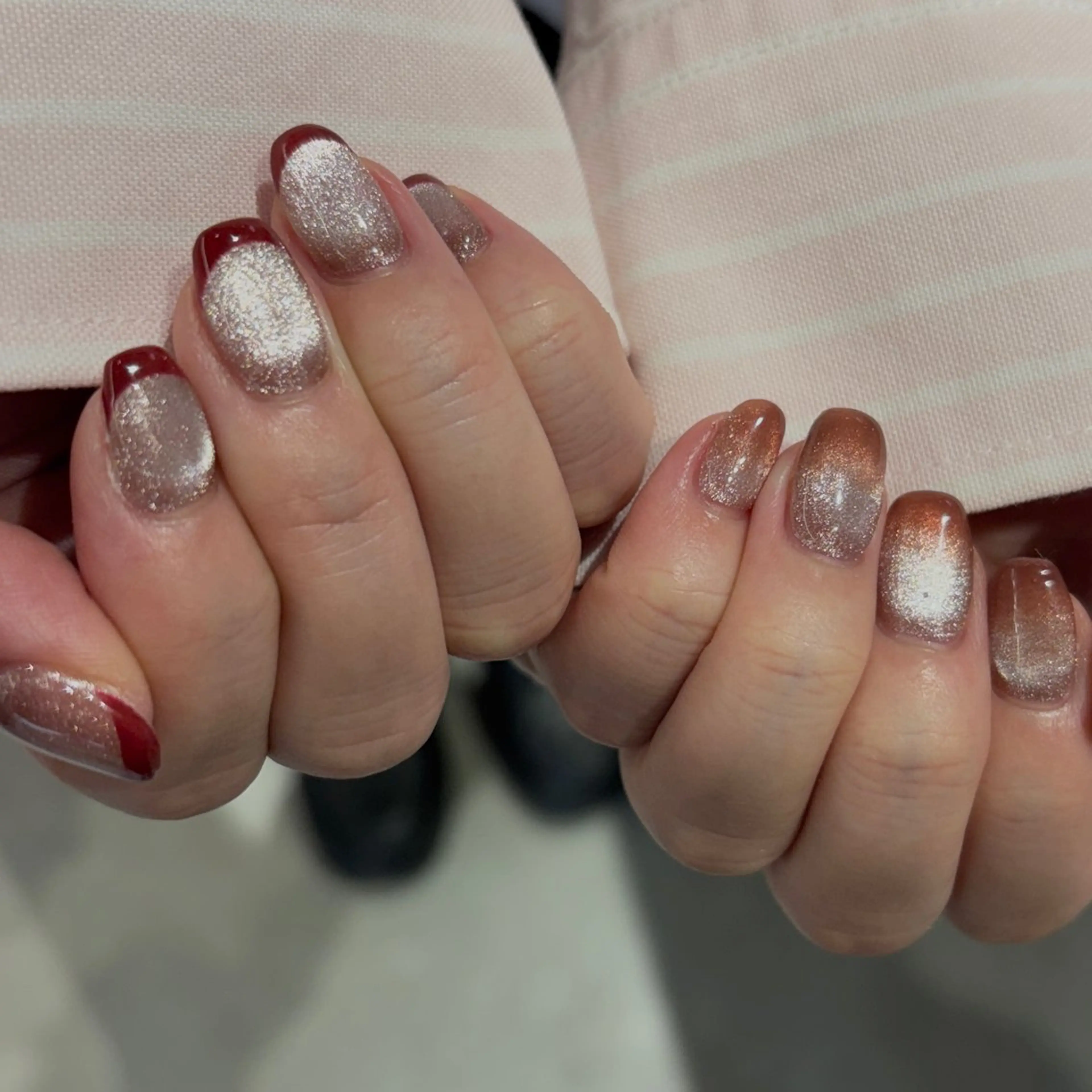 ネイル ハンドネイル YURIN 𓈒ㅤׂ 𝜗𝜚のネイルデザイン