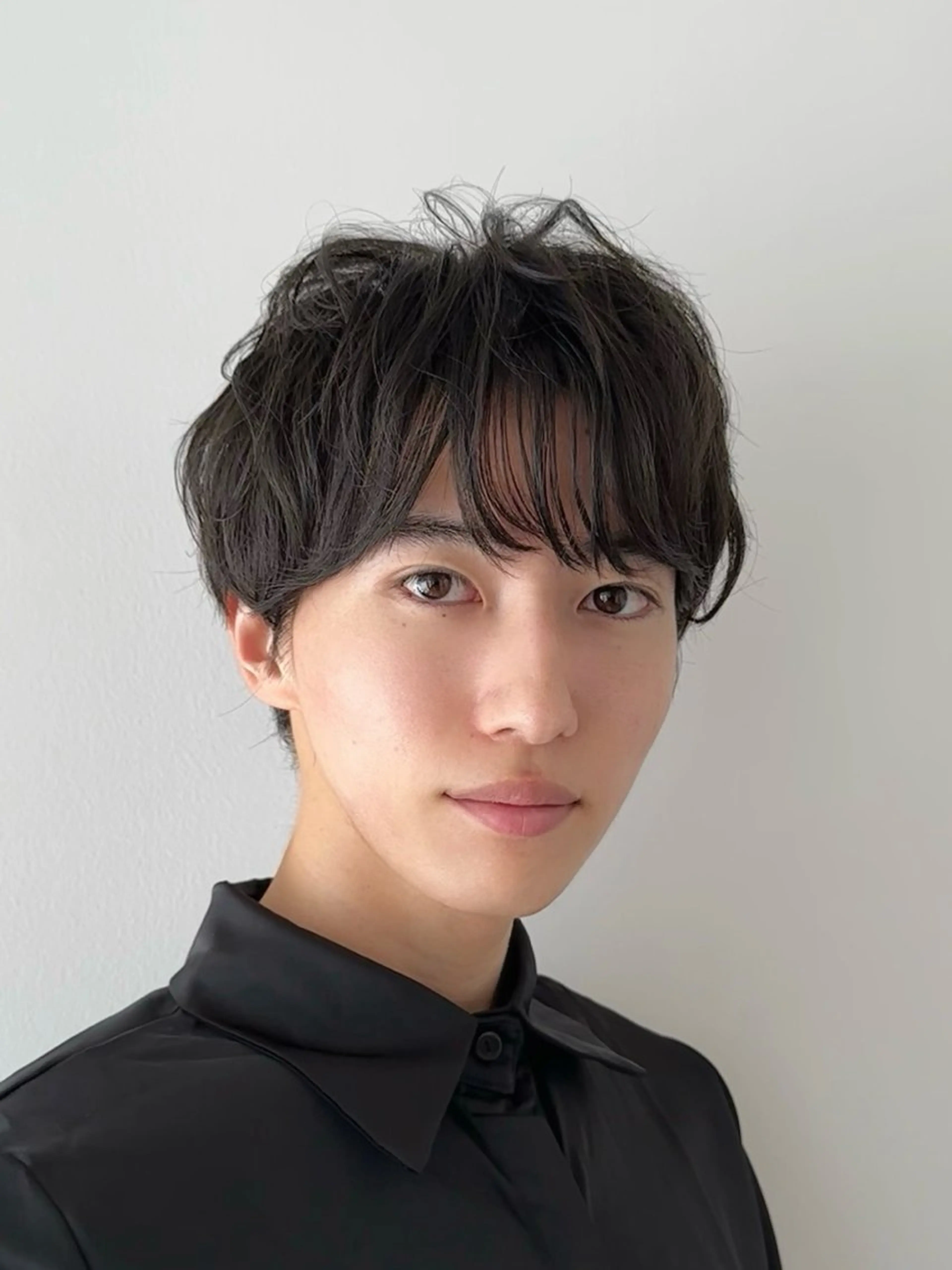 ミディアム パーマ メンズ ミディアムパーマ メンズパーマ カット パーマ トリートメント メンズパーマ/ メンズカット/平木のヘアスタイル