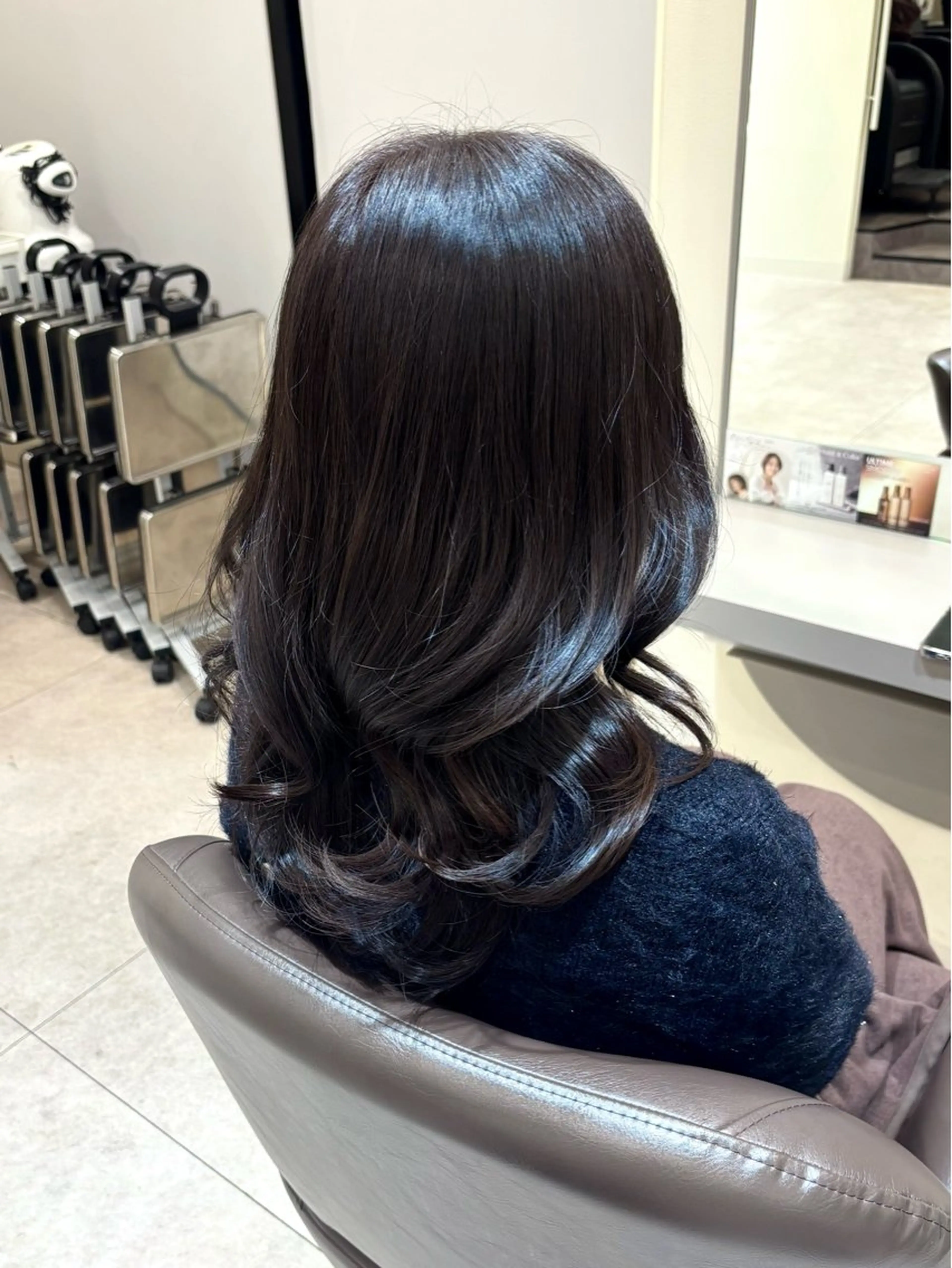 ミディアム ヘアカラー トリートメント 伊藤 未来のヘアスタイル