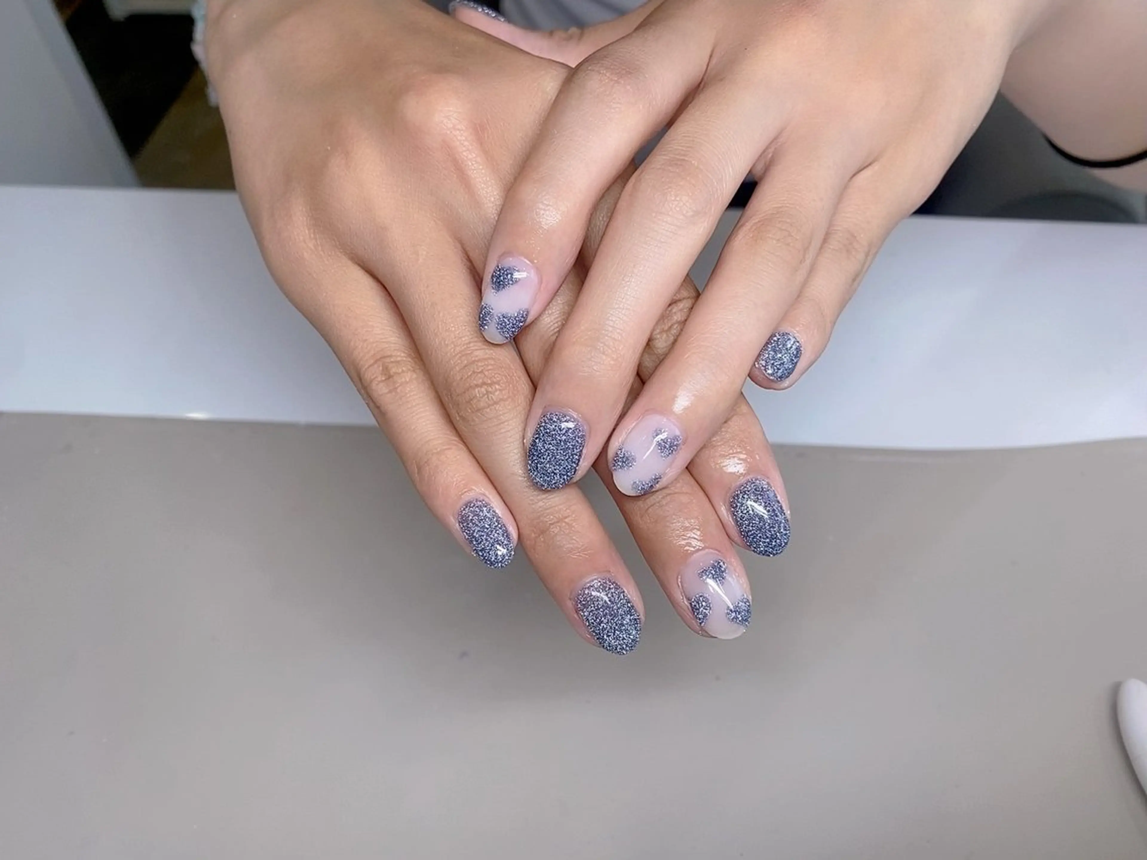 ネイル ETERNA Nail 銀座店【パラジェル/フィルイン/チップ長さだし/マグネット/ニュアンス】所属・ア カリのネイルデザイン