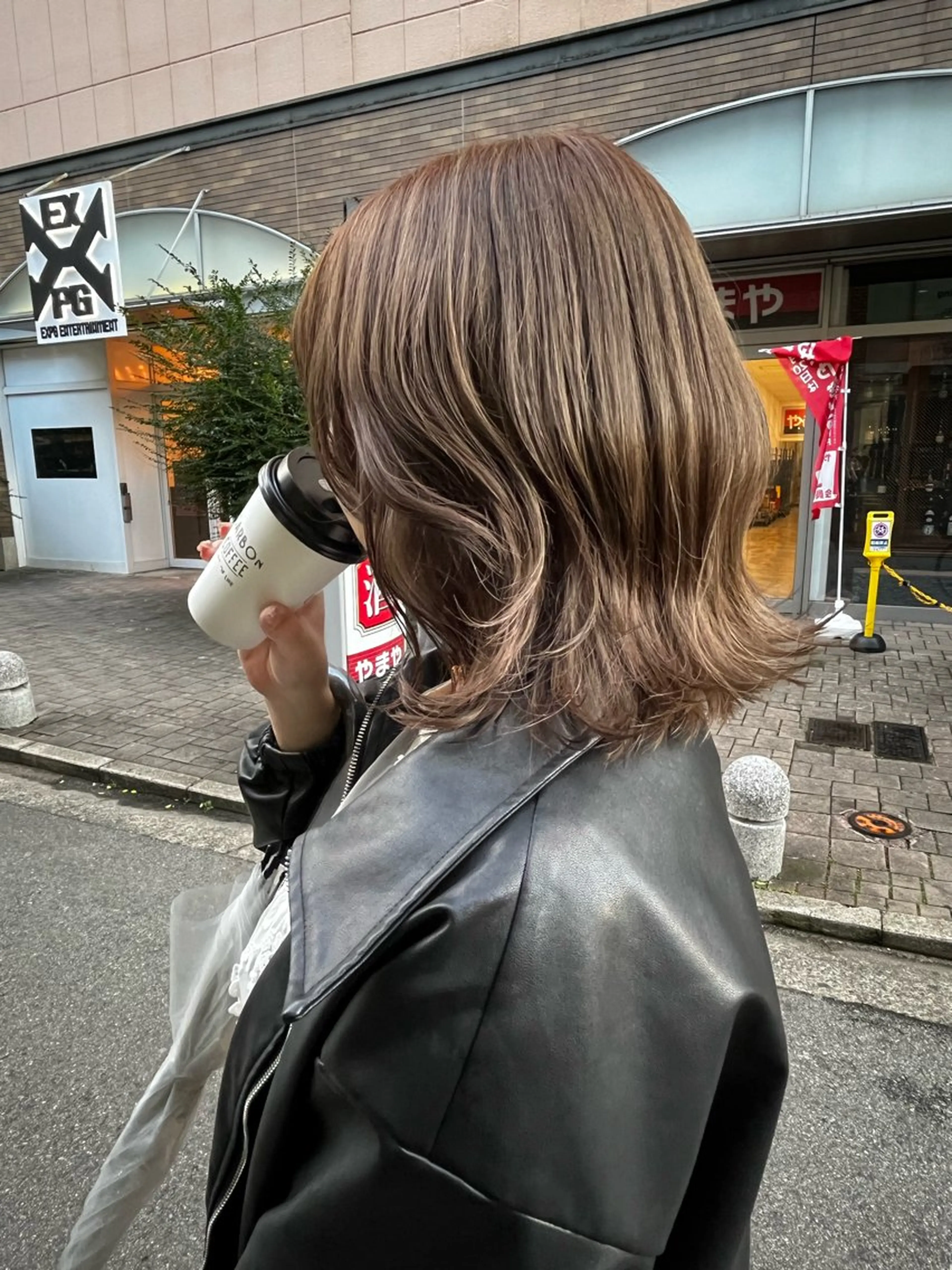 ミディアム ROSSO Hair＆SPA  香椎宮前店所属・SHIINA 香椎宮前店のヘアスタイル