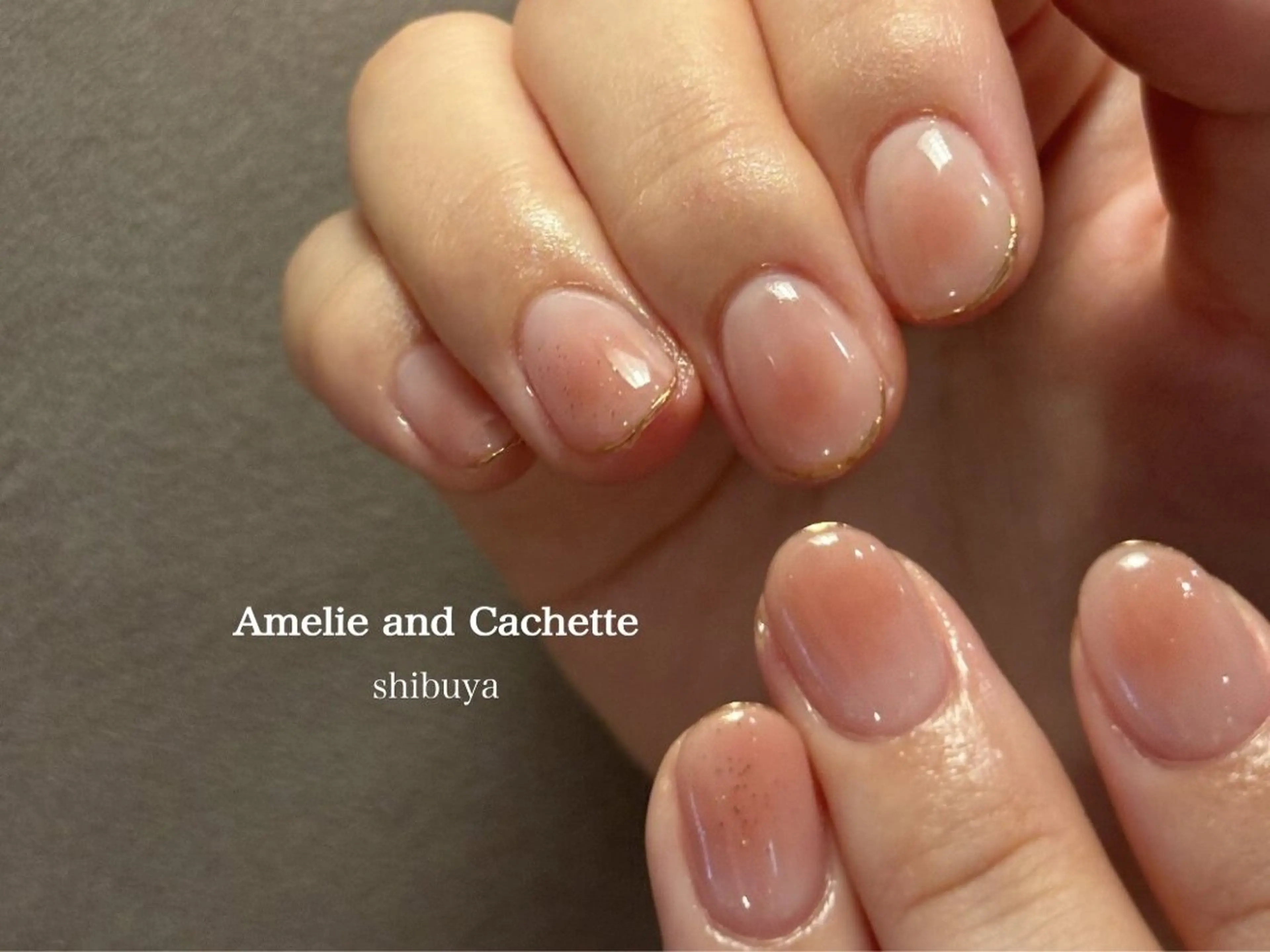 ネイル ニュアンスネイル aoi .のネイルデザイン