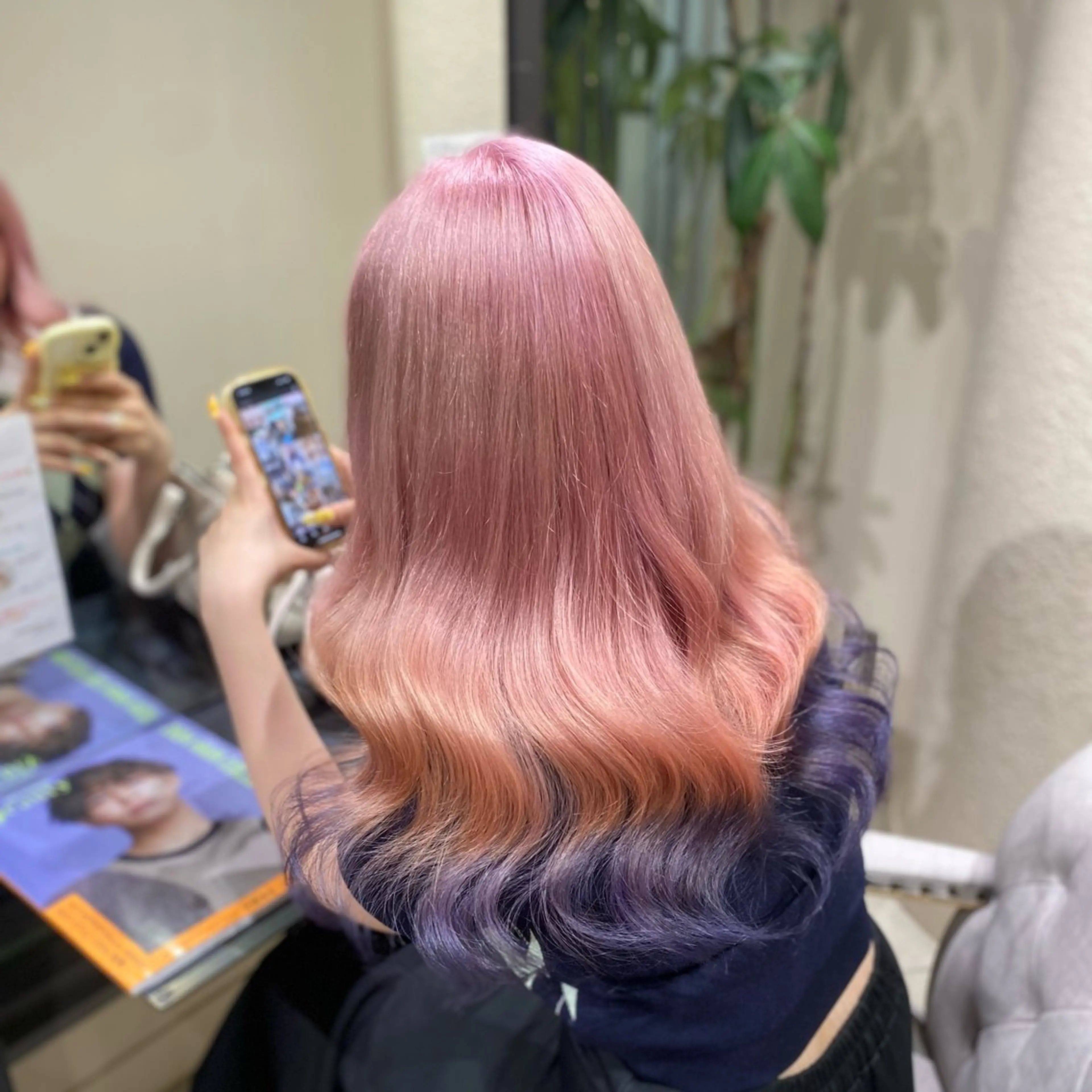 カラー ハイトーン✨艶髪💘 💘 AYANO💘のヘアスタイル