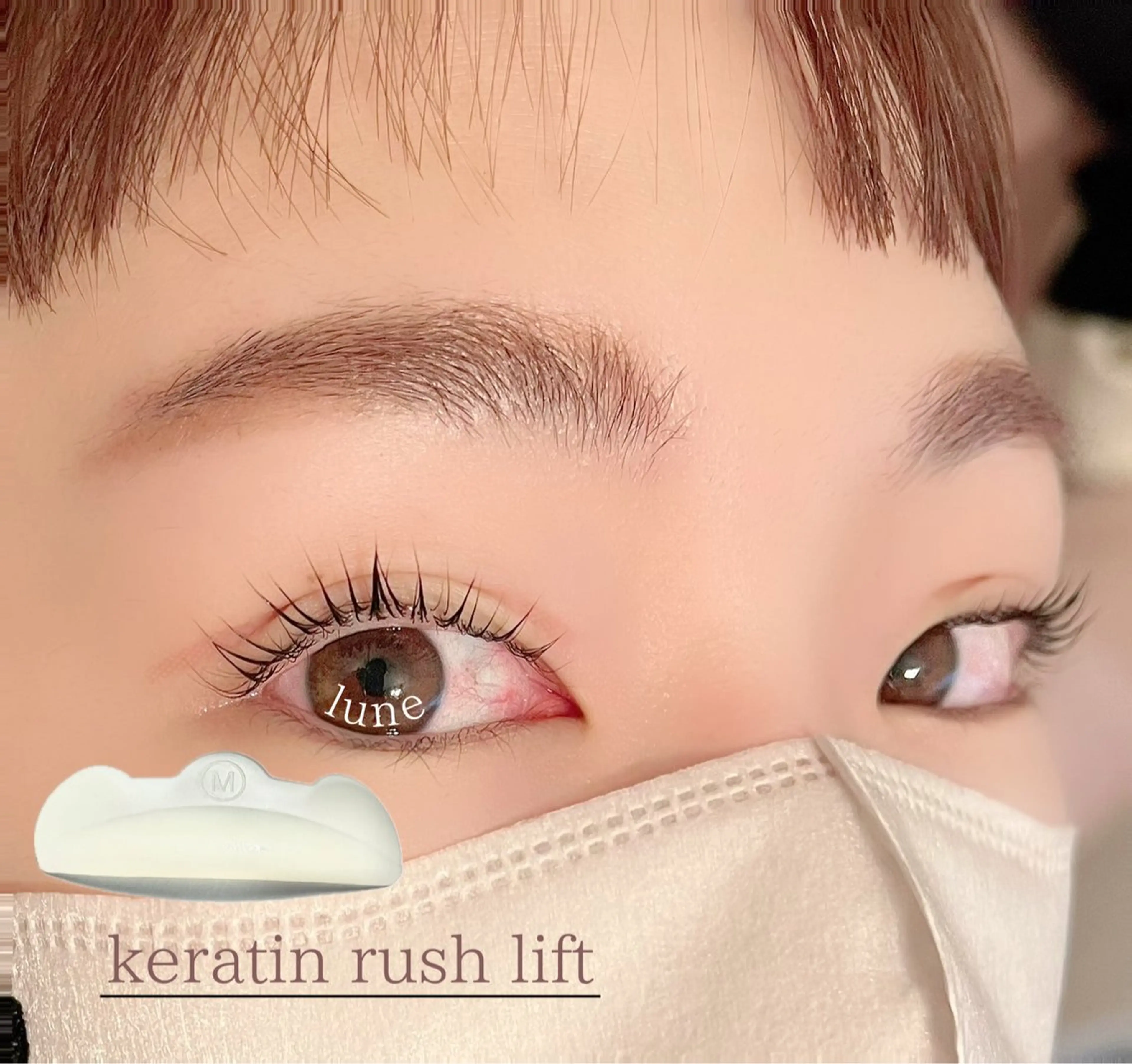 マツエク・マツパ eyelash salon mieux所属・mieux 🐏はるか🐏のマツエク・マツパデザイン