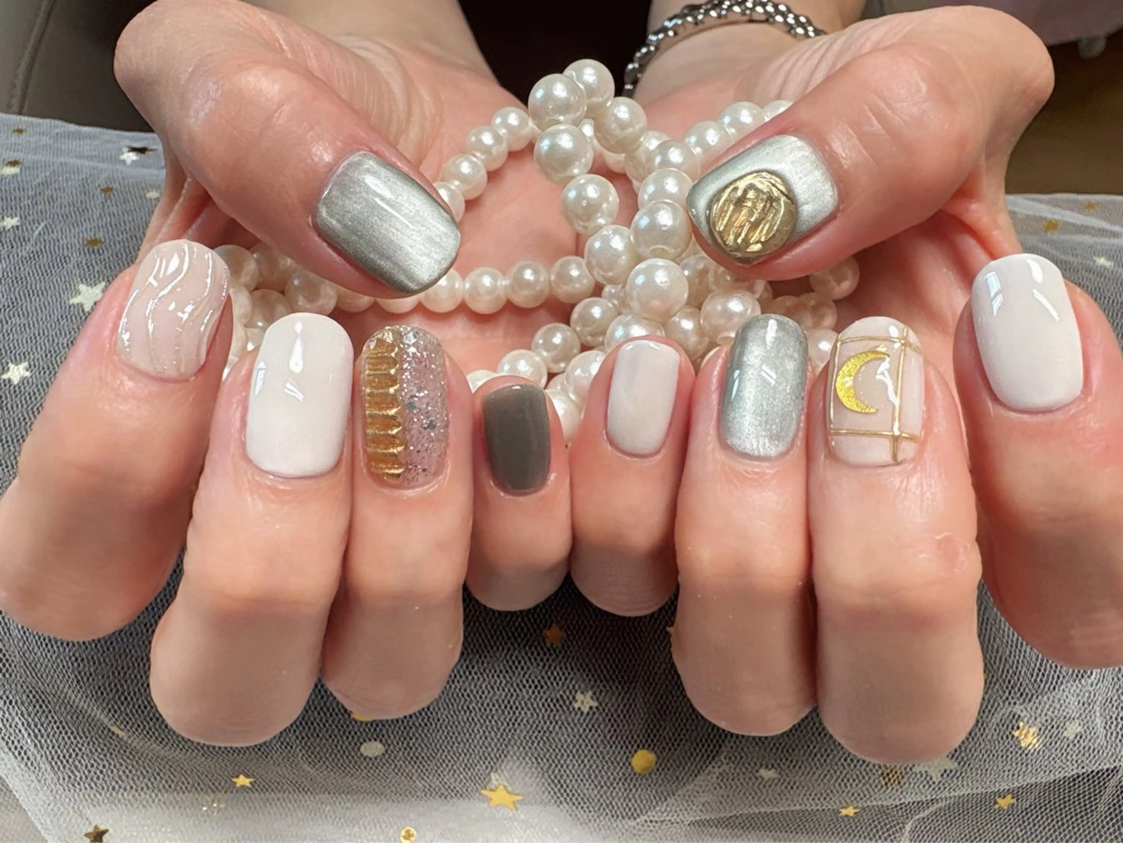 ネイル ハンドネイル ハンドケア 小岩 Saraのネイルデザイン