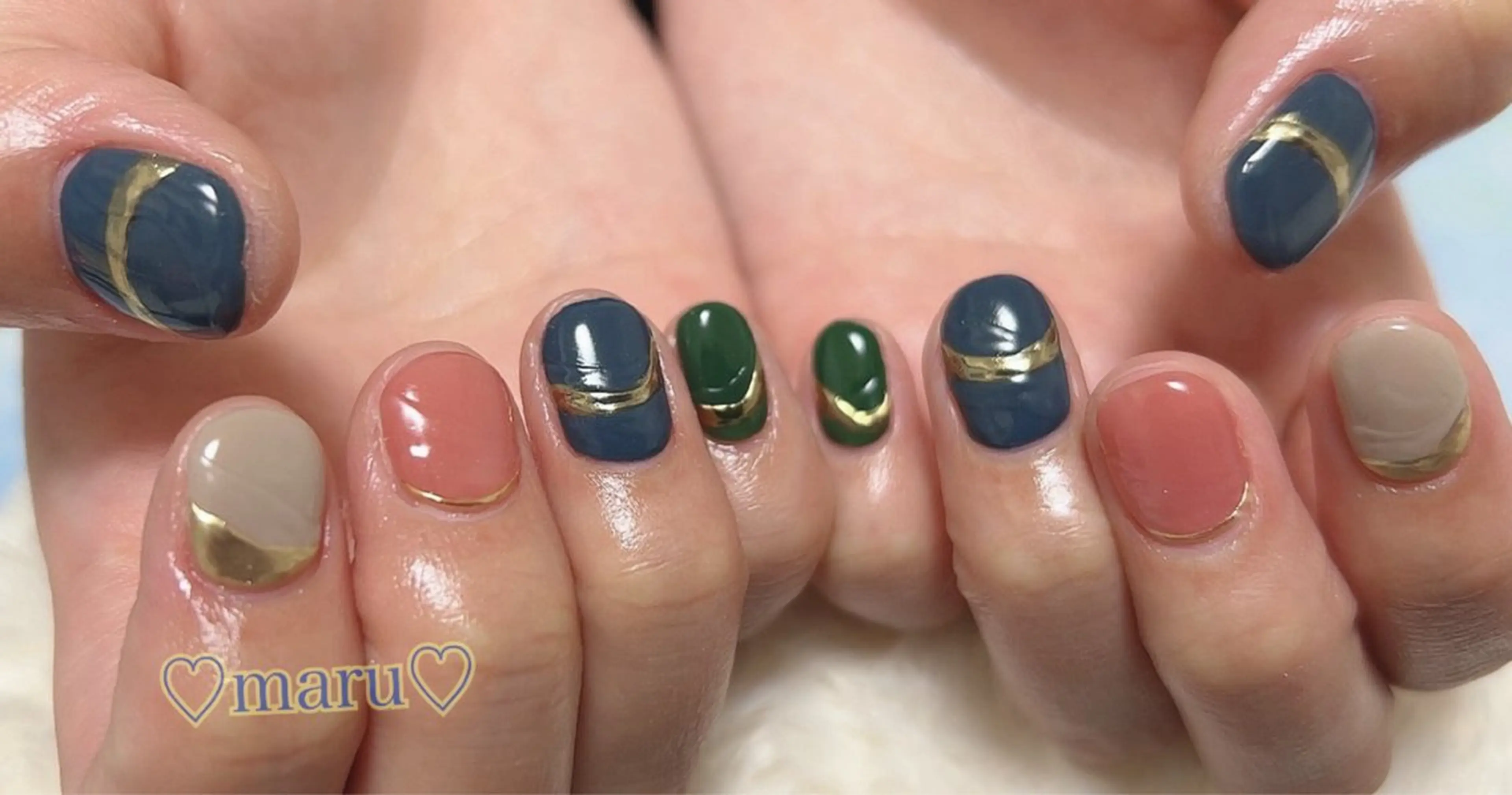 ネイル ハンドネイル フットネイル まるみ ♡のその他イメージ