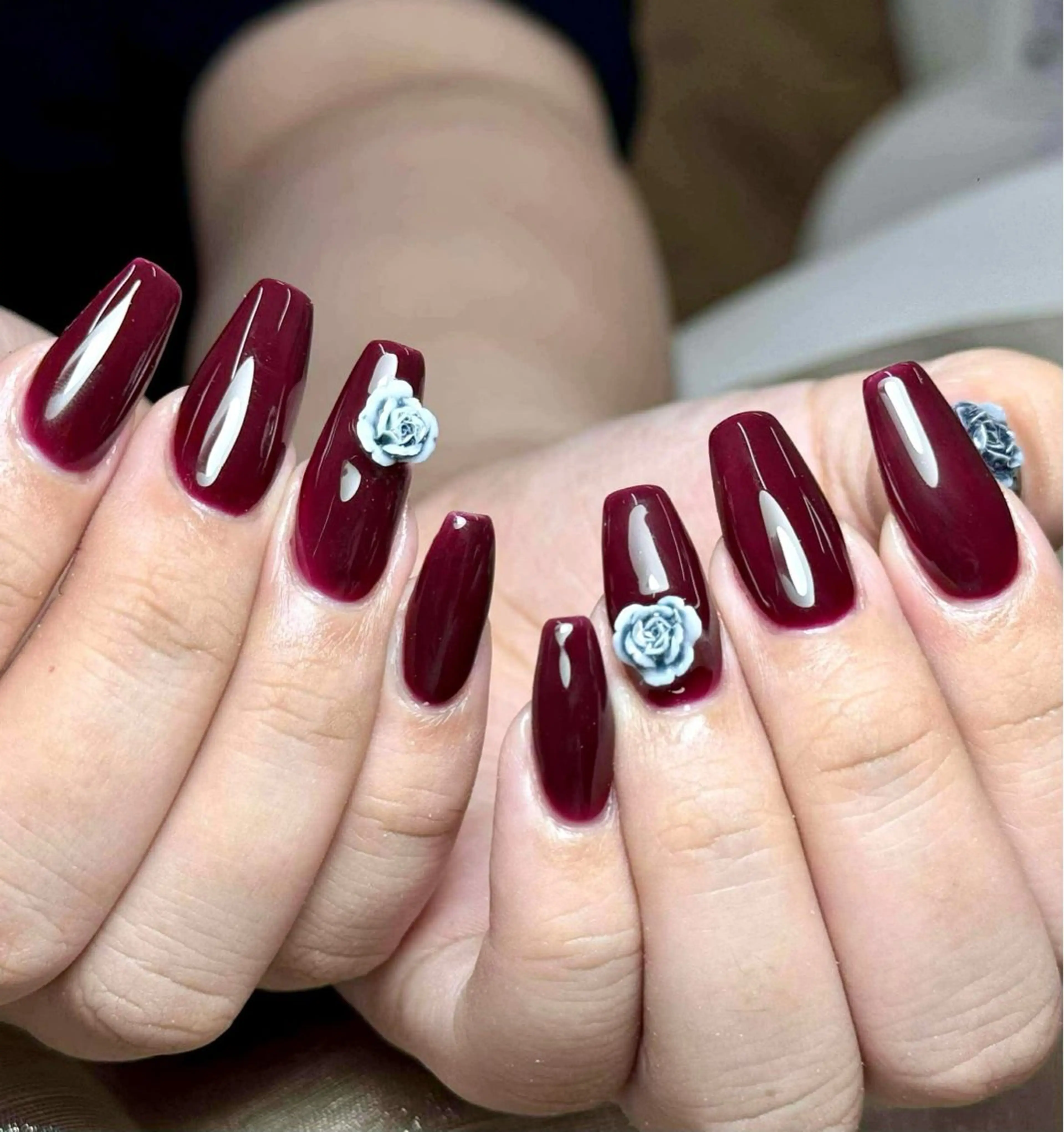 ネイル 長さ出し ネイルチップ Lily nails studioのネイルデザイン