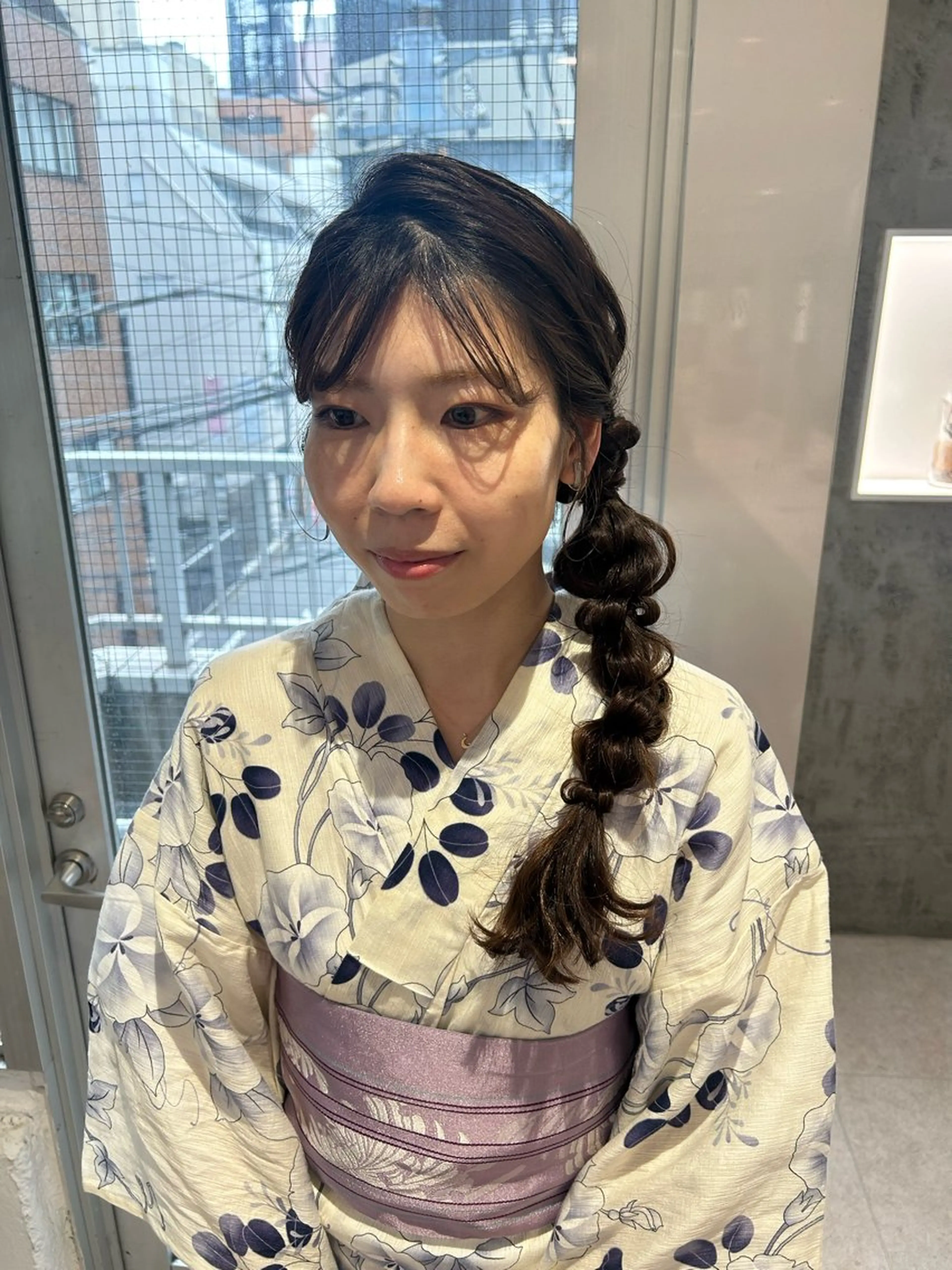 ヘアアレンジ 浴衣 艶カラー🌸アレンジ 🌹Sally🕊️のヘアスタイル