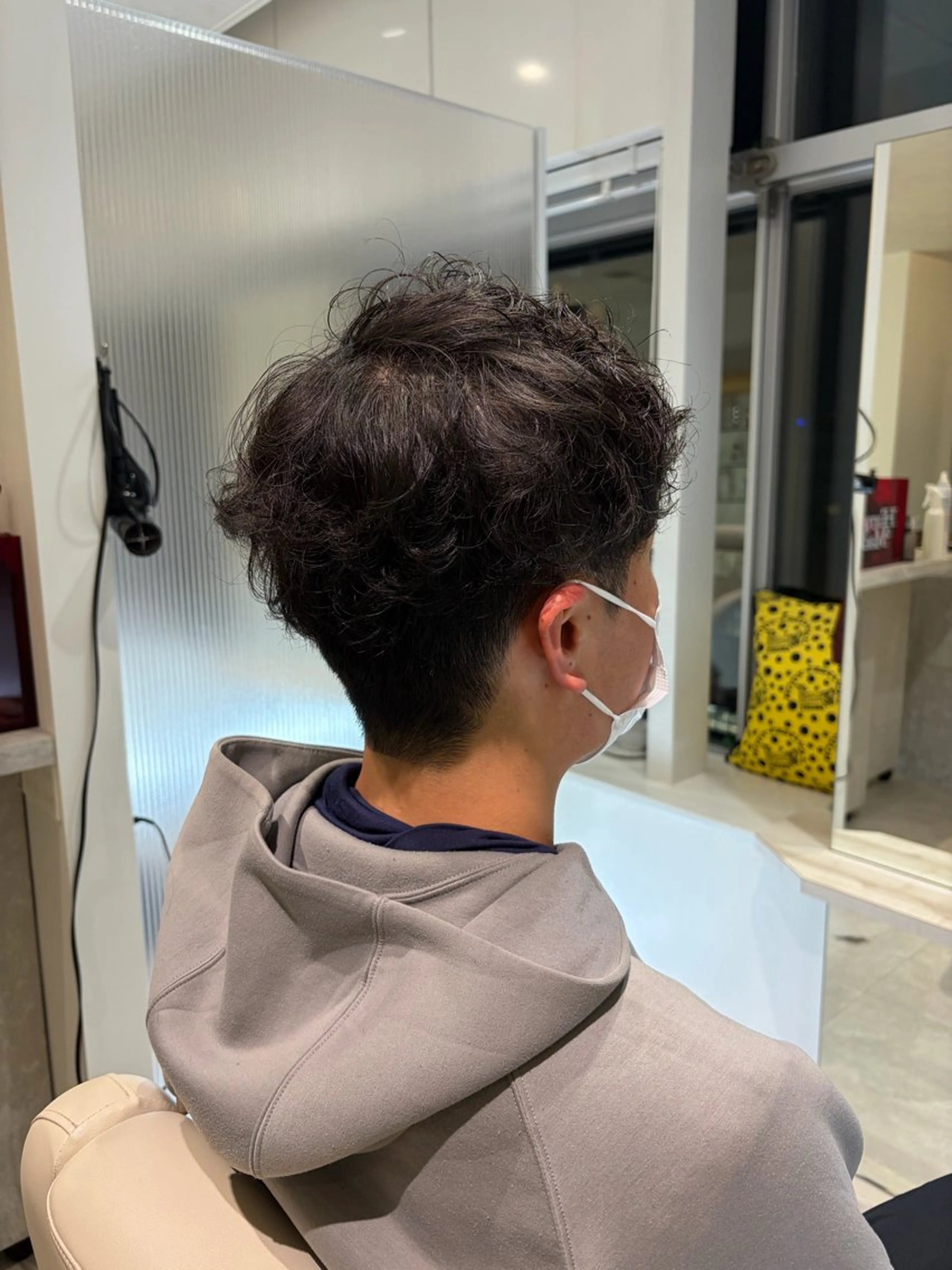 パーマ メンズ 菅原 佑月のヘアスタイル