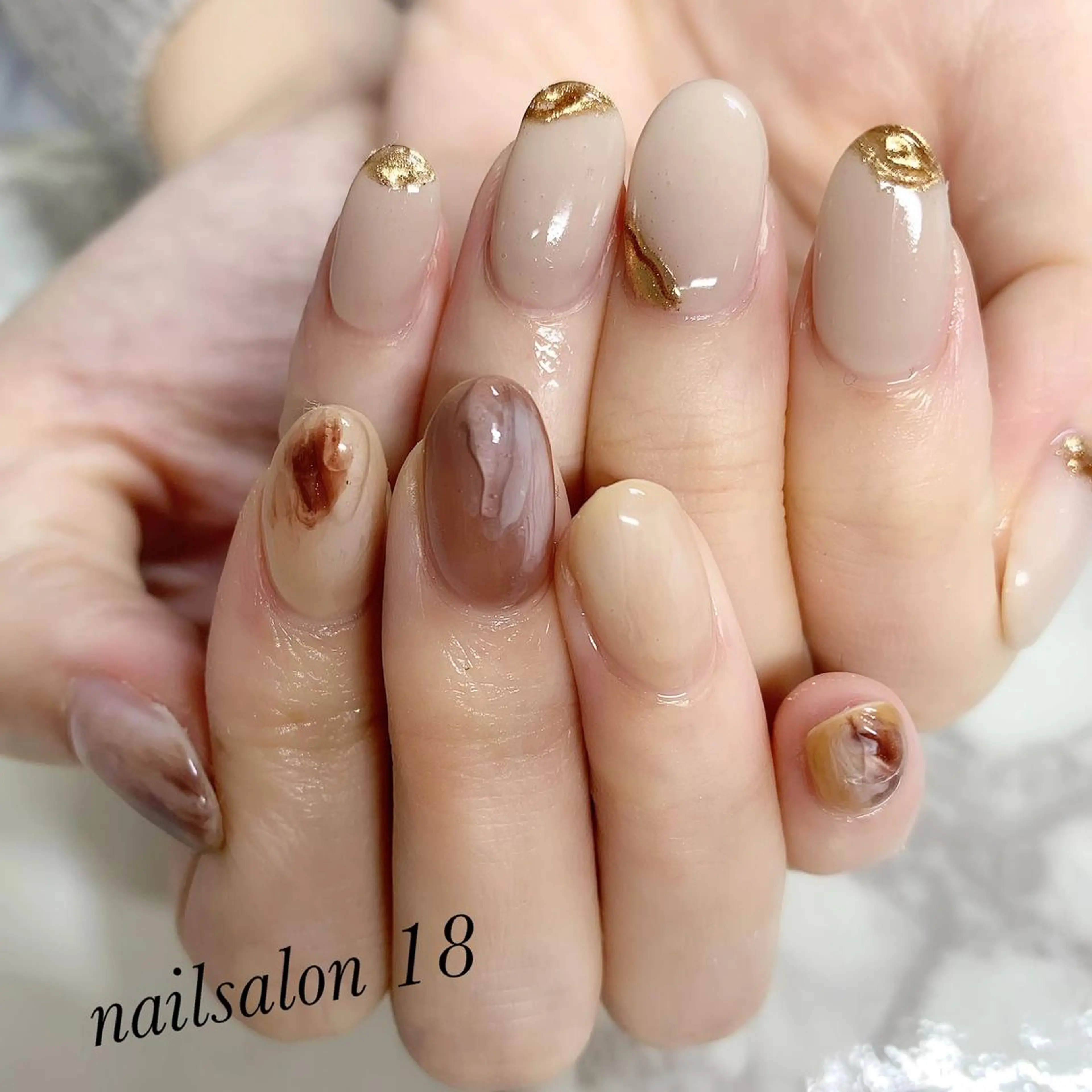 メンズ ネイル nail salon 18.のネイルデザイン