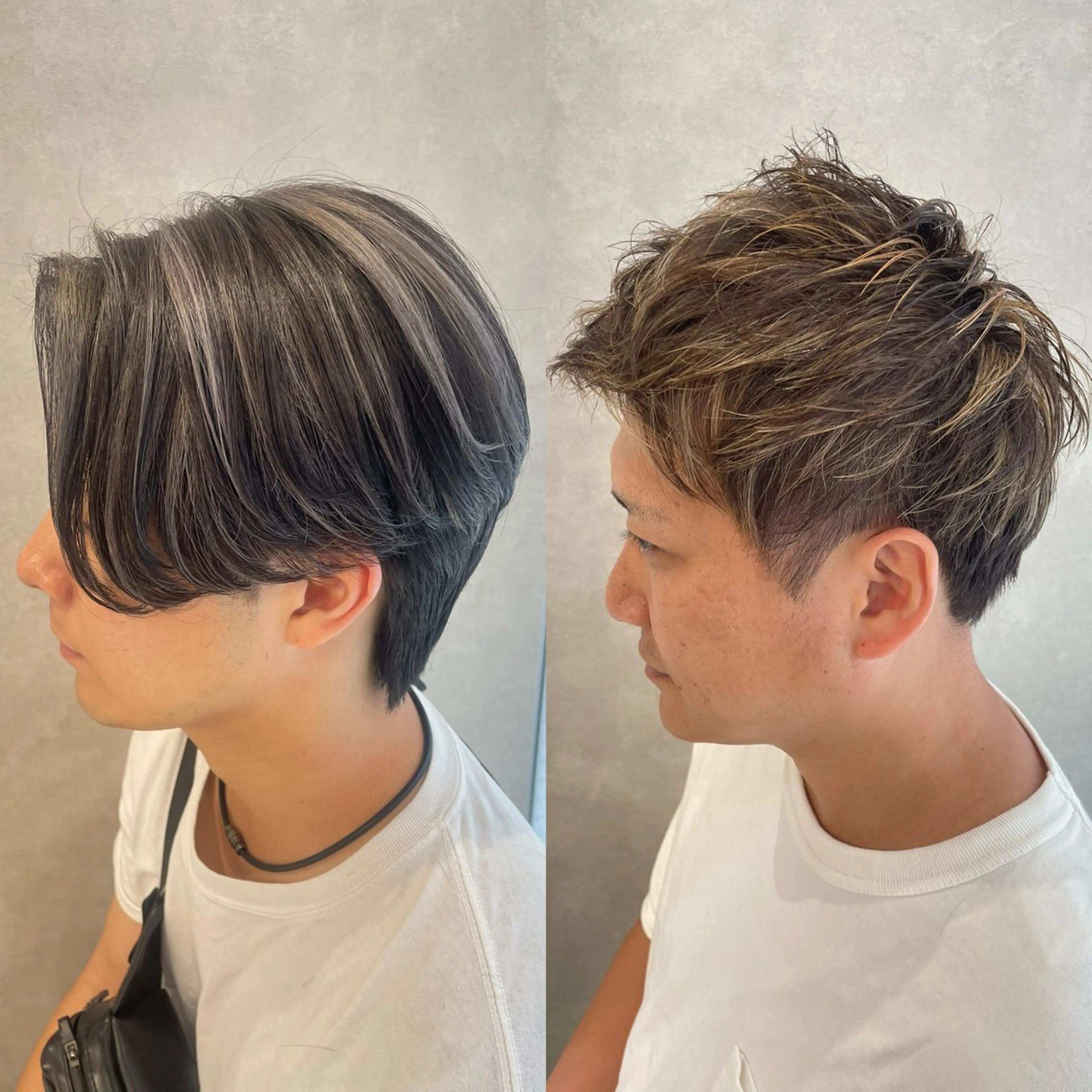 カラー メンズ カット ヘアカラー メンズパーマ特化💠 ダウンパーマ//りなのヘアスタイル