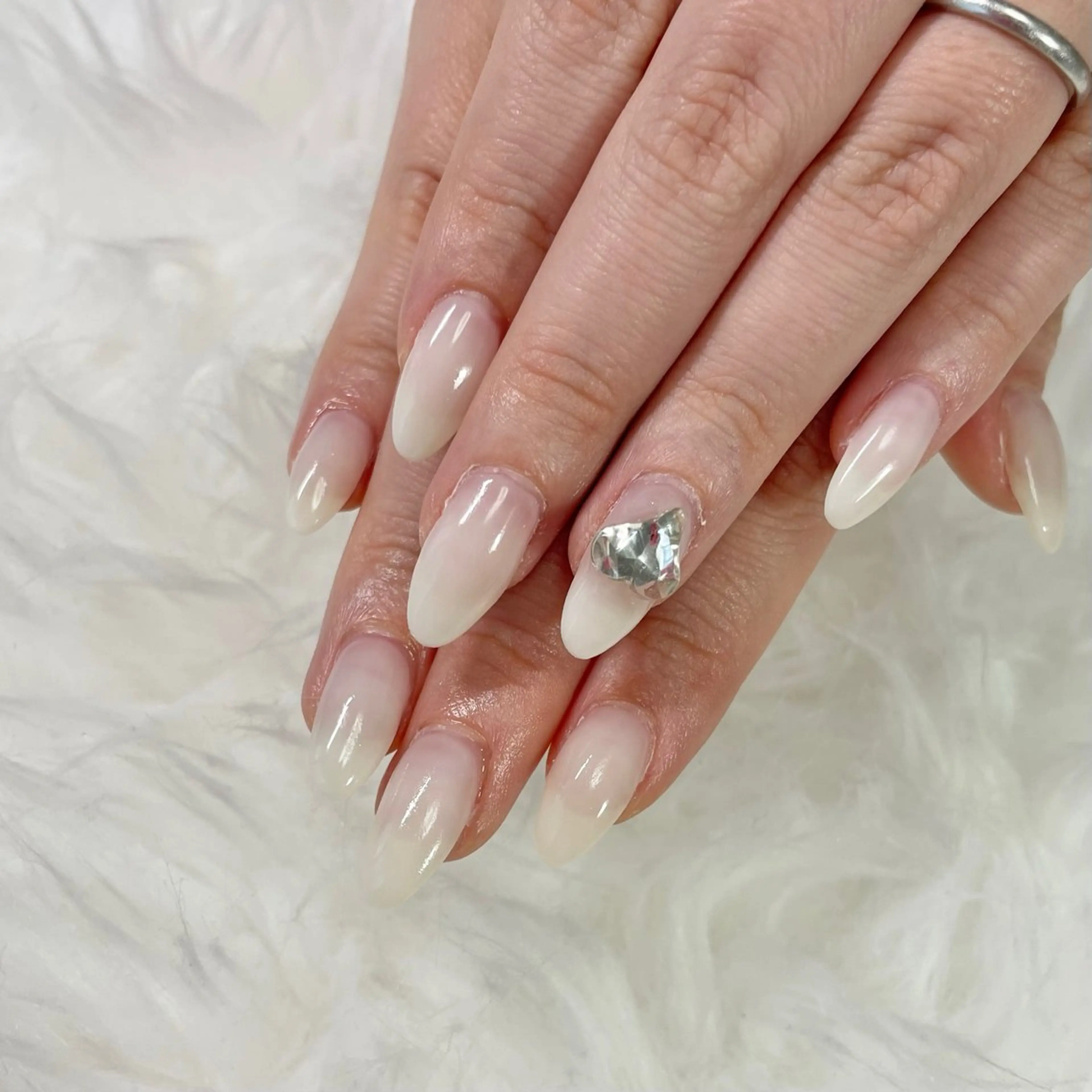 ネイル 長さ出し ワンカラーネイル WINK DOLL 🌹MARIのネイルデザイン