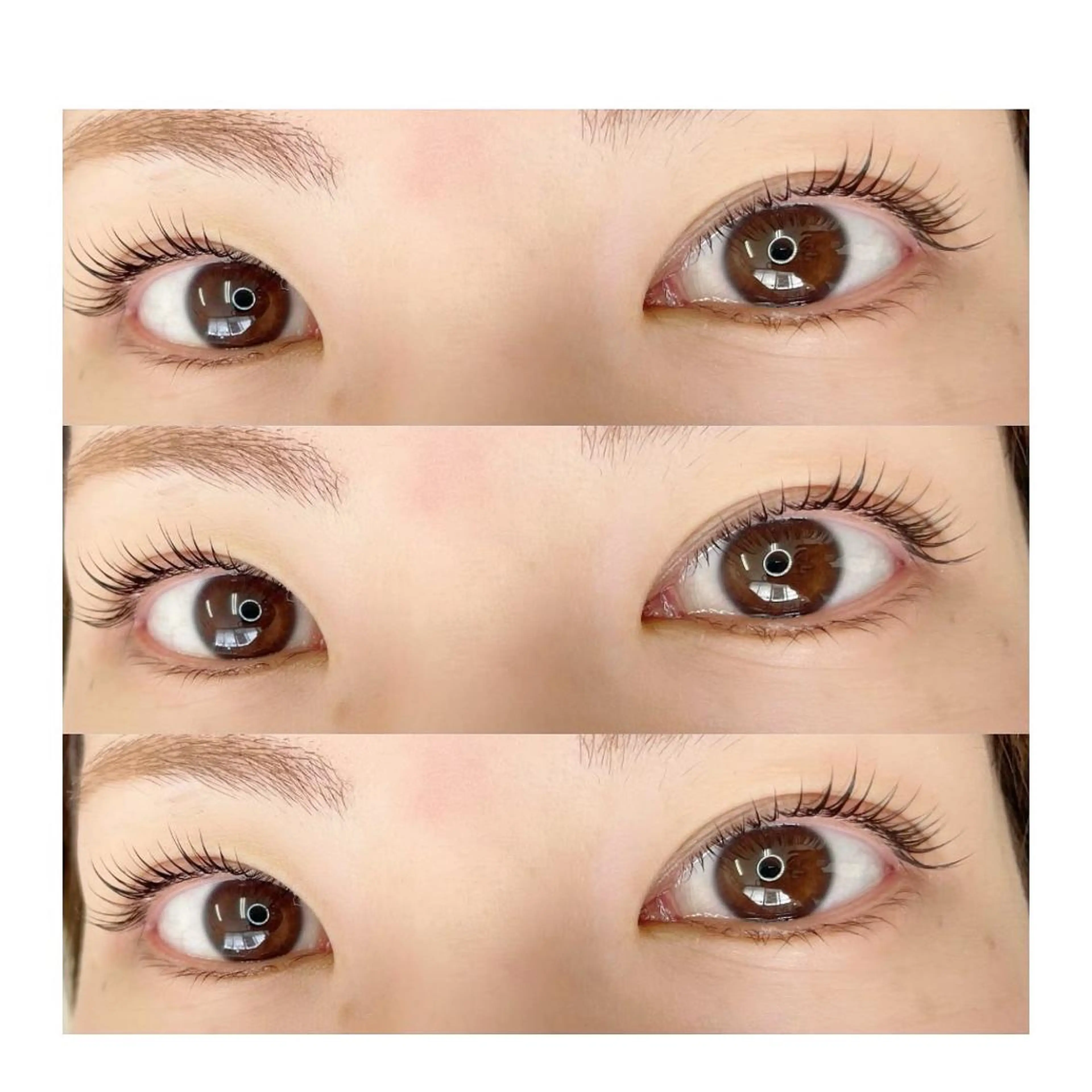 マツエク・マツパ パリジェンヌラッシュリフト 一重×まつ毛パーマ cohana mariのマツエク・マツパデザイン